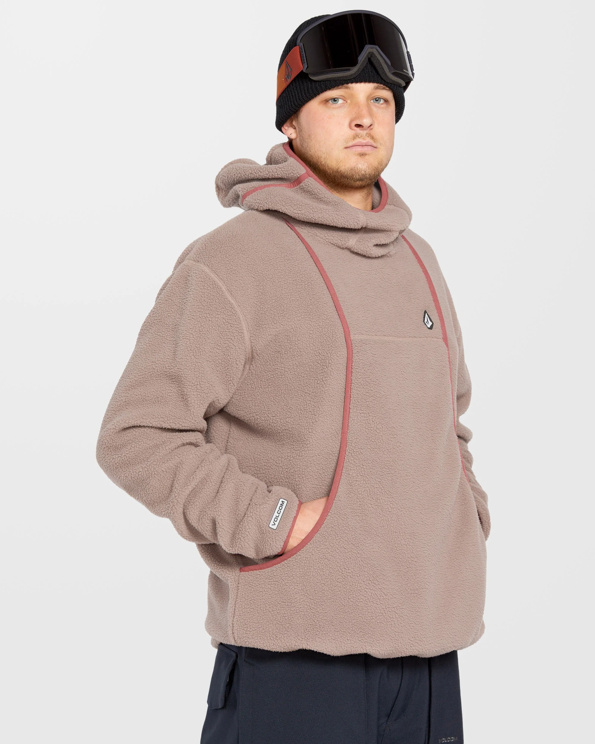 Untethered Balaclava Kapuzenpullover - Chestnut Brown - Image 6