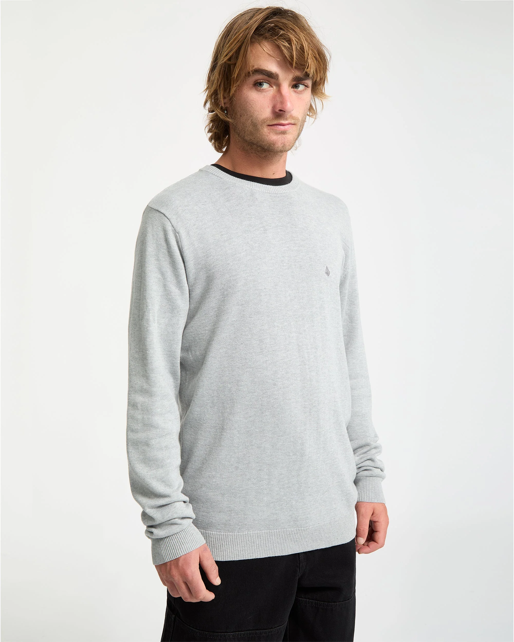 Uperstand Pullover - Light Grey Heather - Image 5