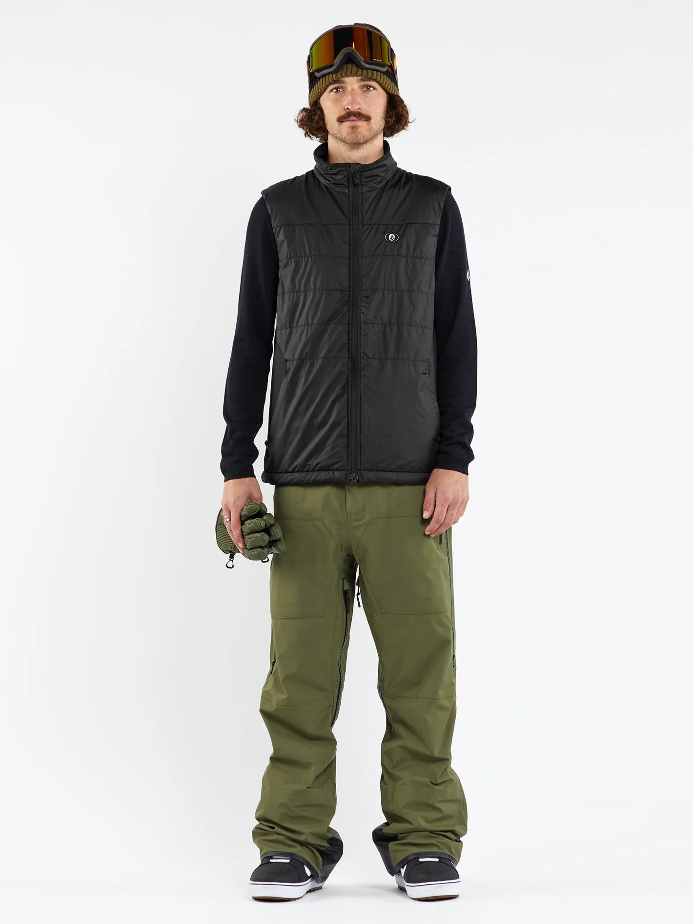 Utility Puff Weste - BLACK - Image 7