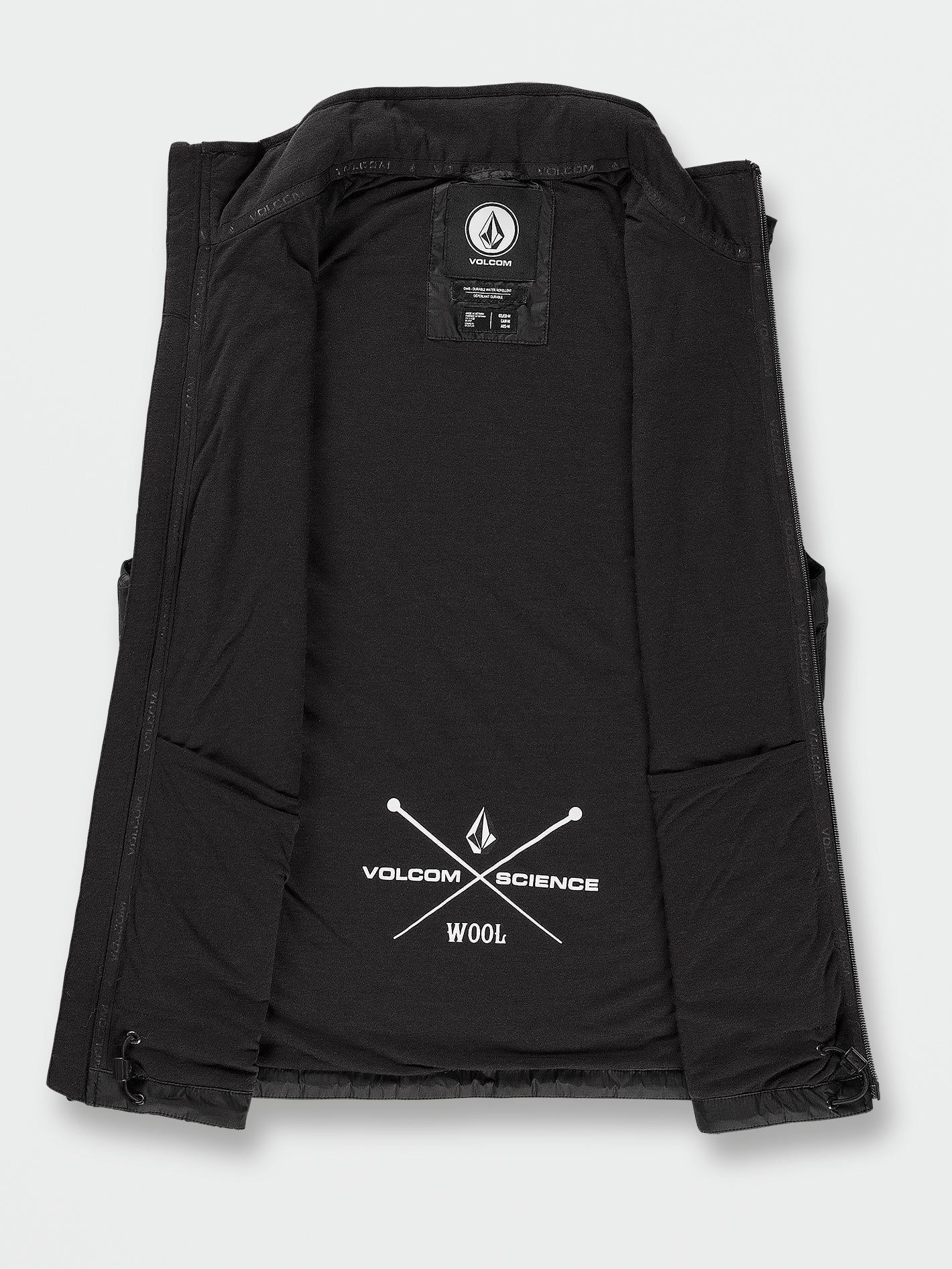 Utility Puff Vest - Black - Image 5