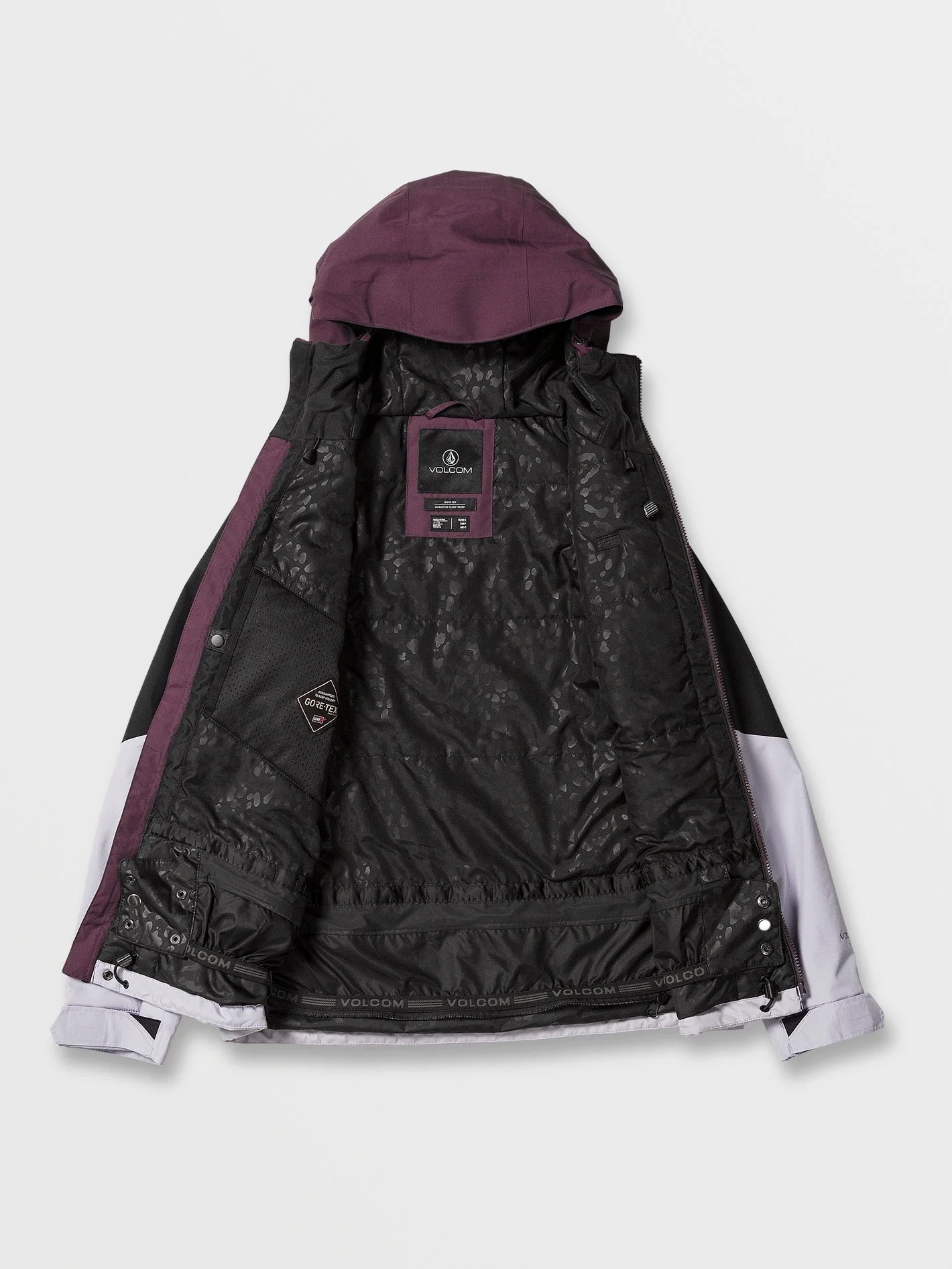 V.Co Aris Insulated Gore-Tex Jacke - BLACKBERRY - Image 3