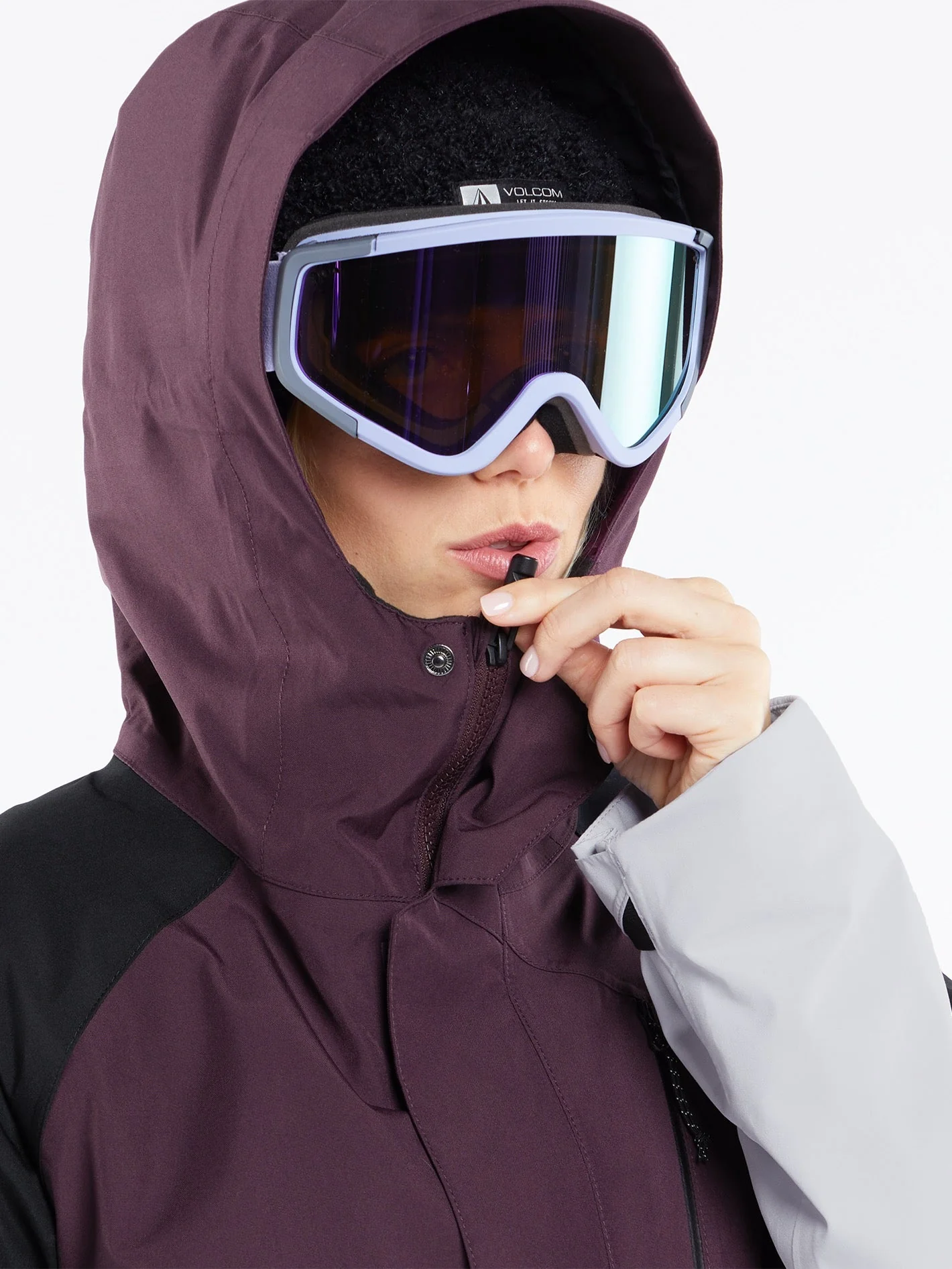 V.Co Aris Insulated Gore-Tex Jacke - BLACKBERRY - Image 4