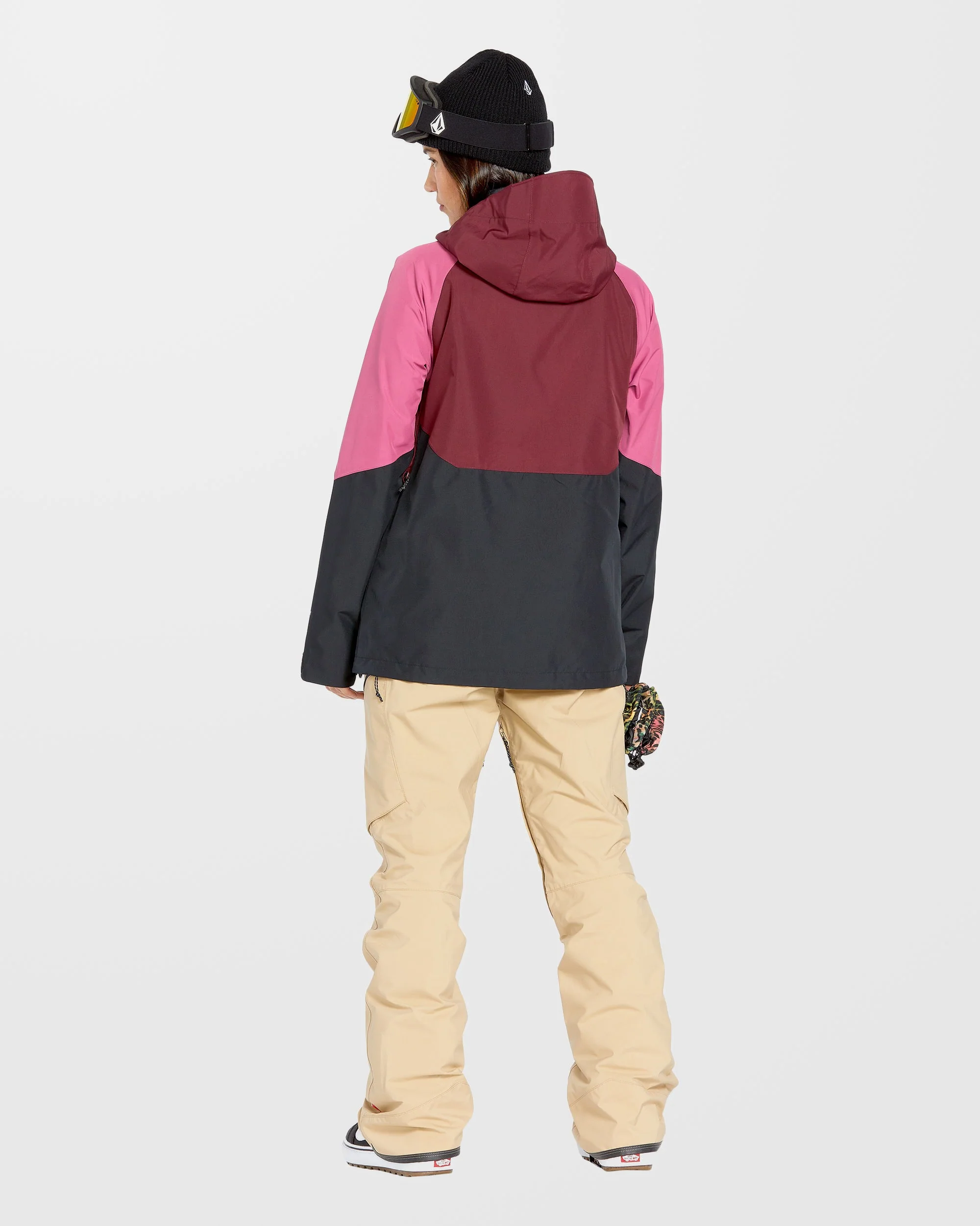 V.Co Aris Insulated Gore-Tex Jacke - Burgundy - Image 4