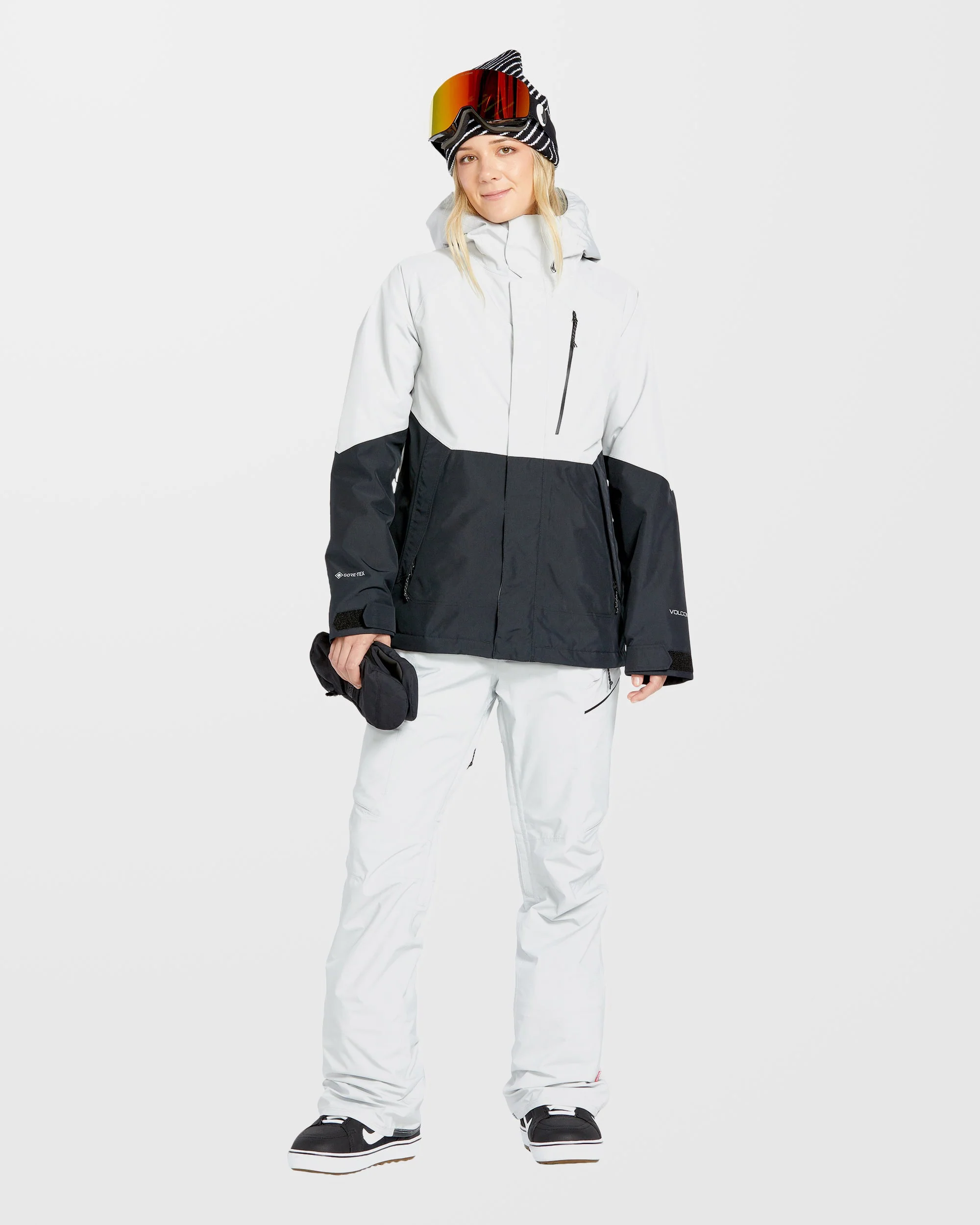 V.Co Aris Insulated Gore-Tex Jacke - Cloud Grey - Image 3