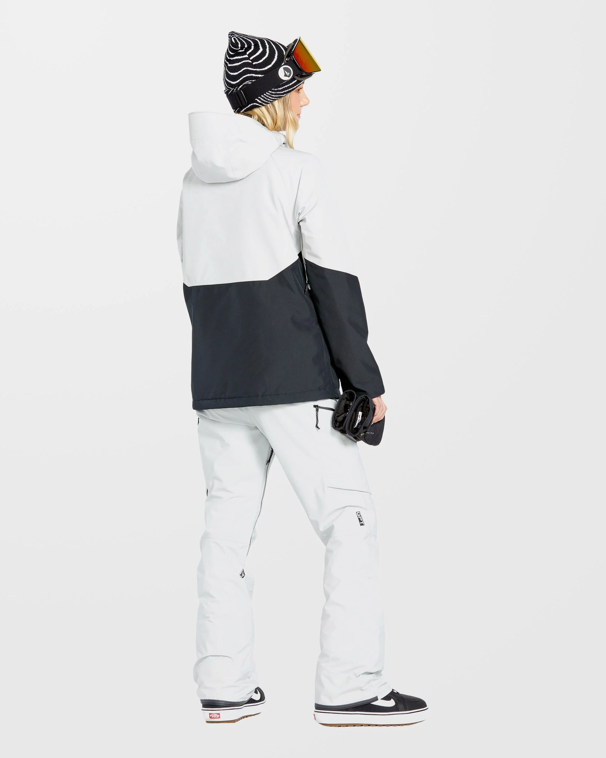 V.Co Aris Insulated Gore-Tex Jacke - Cloud Grey - Image 4