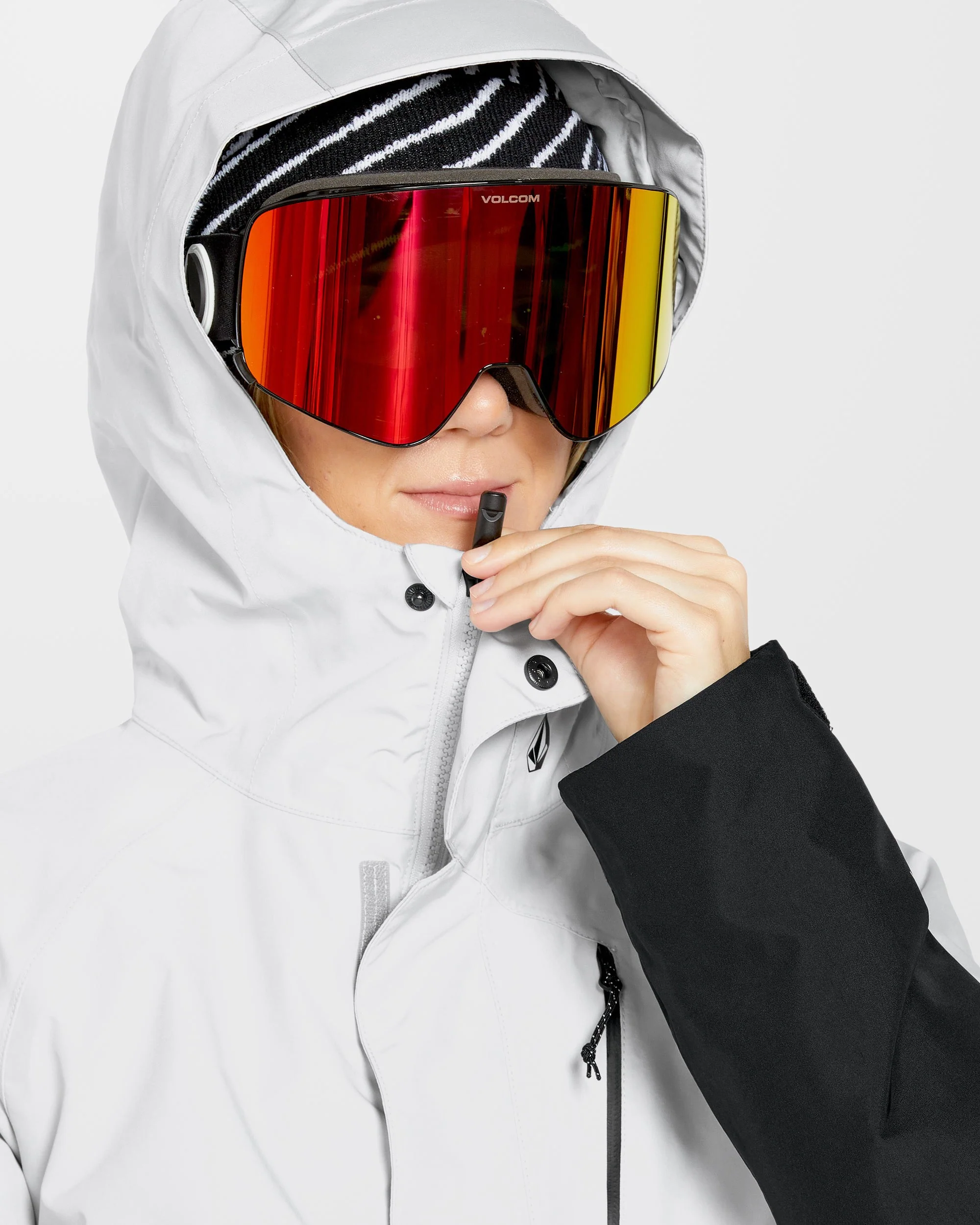 V.Co Aris Insulated Gore-Tex Jacke - Cloud Grey - Image 5