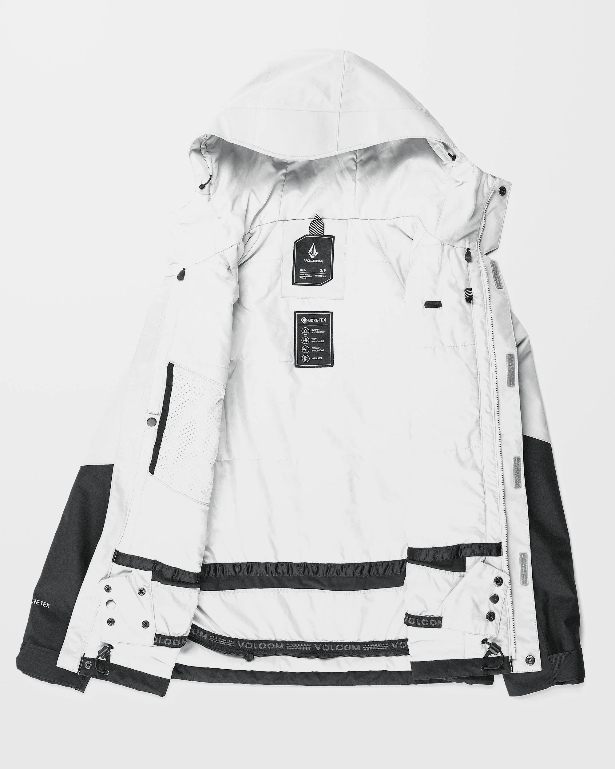 V.Co Aris Insulated Gore-Tex Jacke - Cloud Grey - Image 8