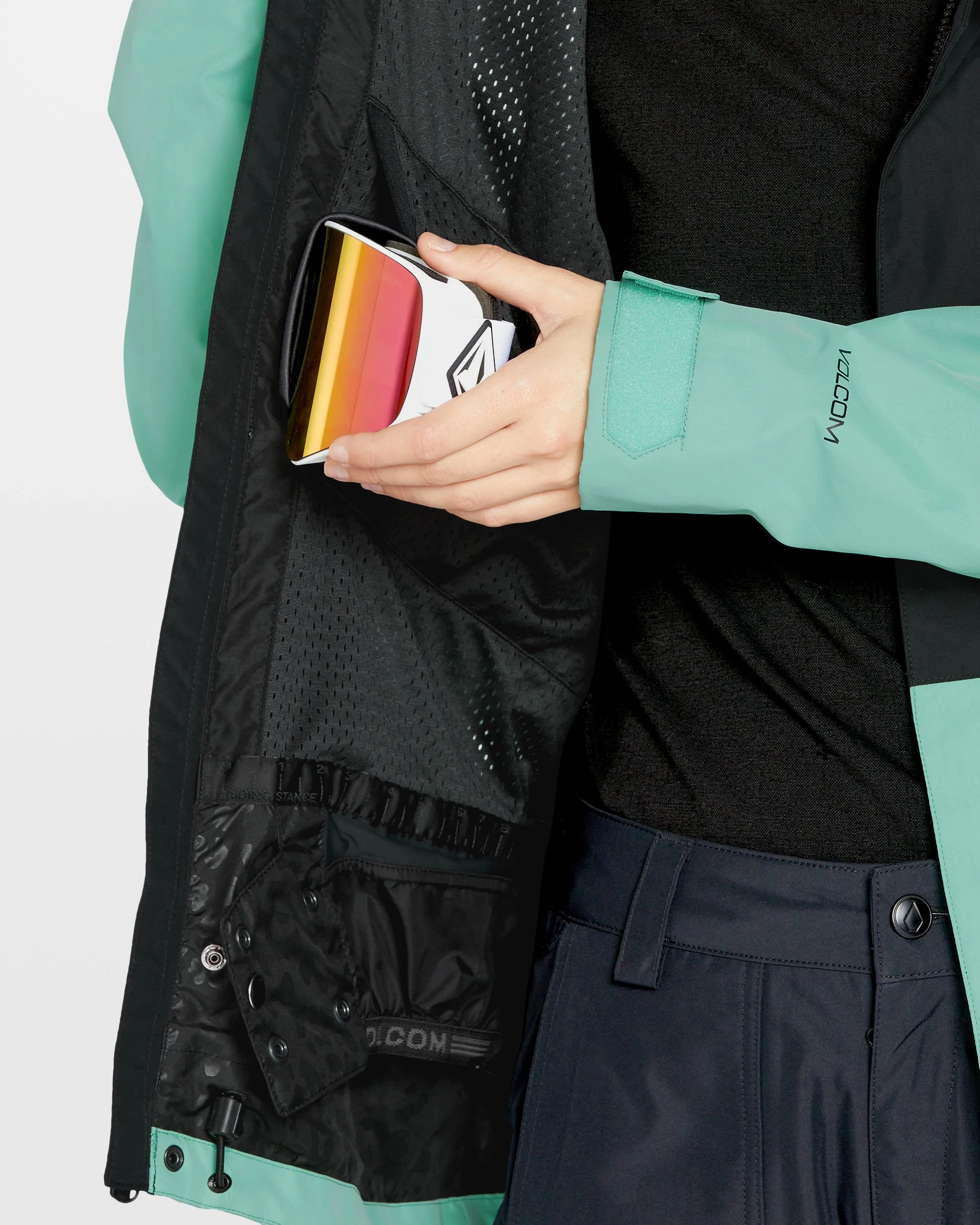 V.Co Aris Insulated Gore-Tex Jacke - Wasabi - Image 7