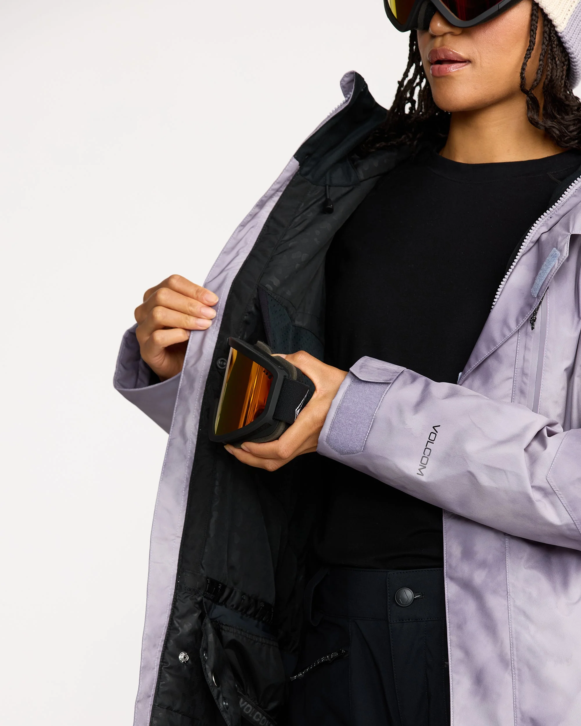 V.Co Eras Insulated Gore-Tex Jacke - Lavender Aura - Image 7