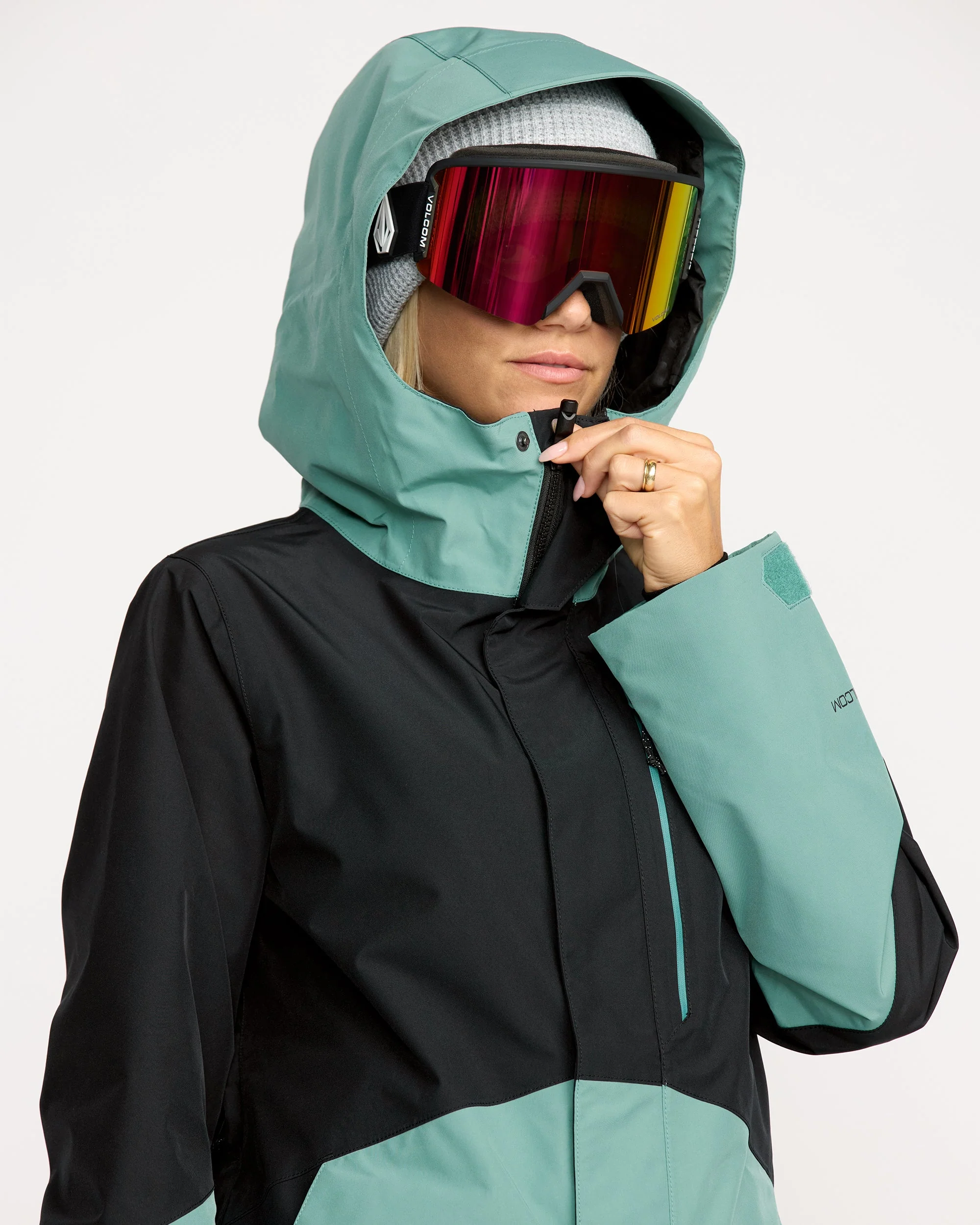 V.Co Eras Insulated Gore-Tex Jacke - Arctic Blue - Image 5
