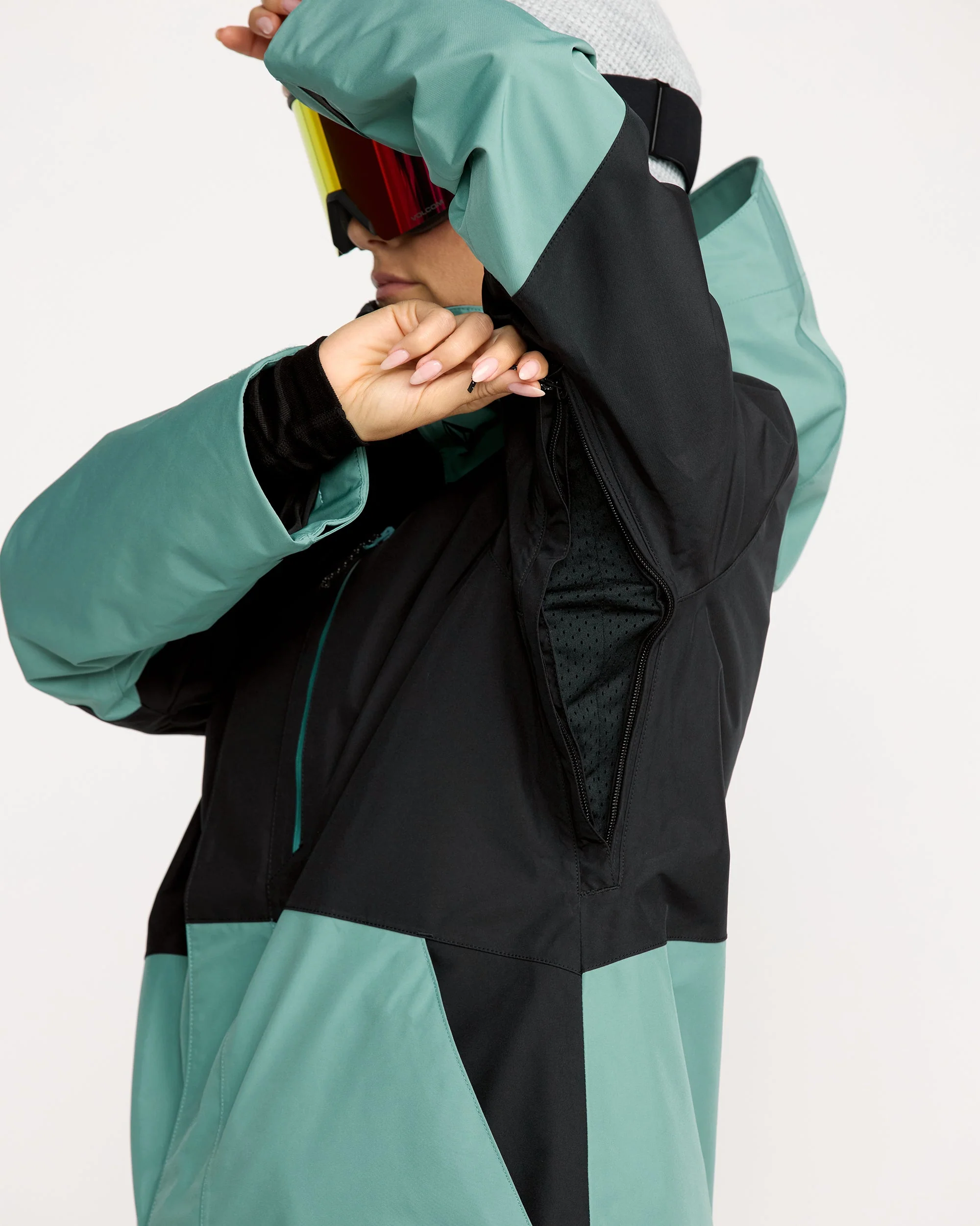 V.Co Eras Insulated Gore-Tex Jacke - Arctic Blue - Image 6