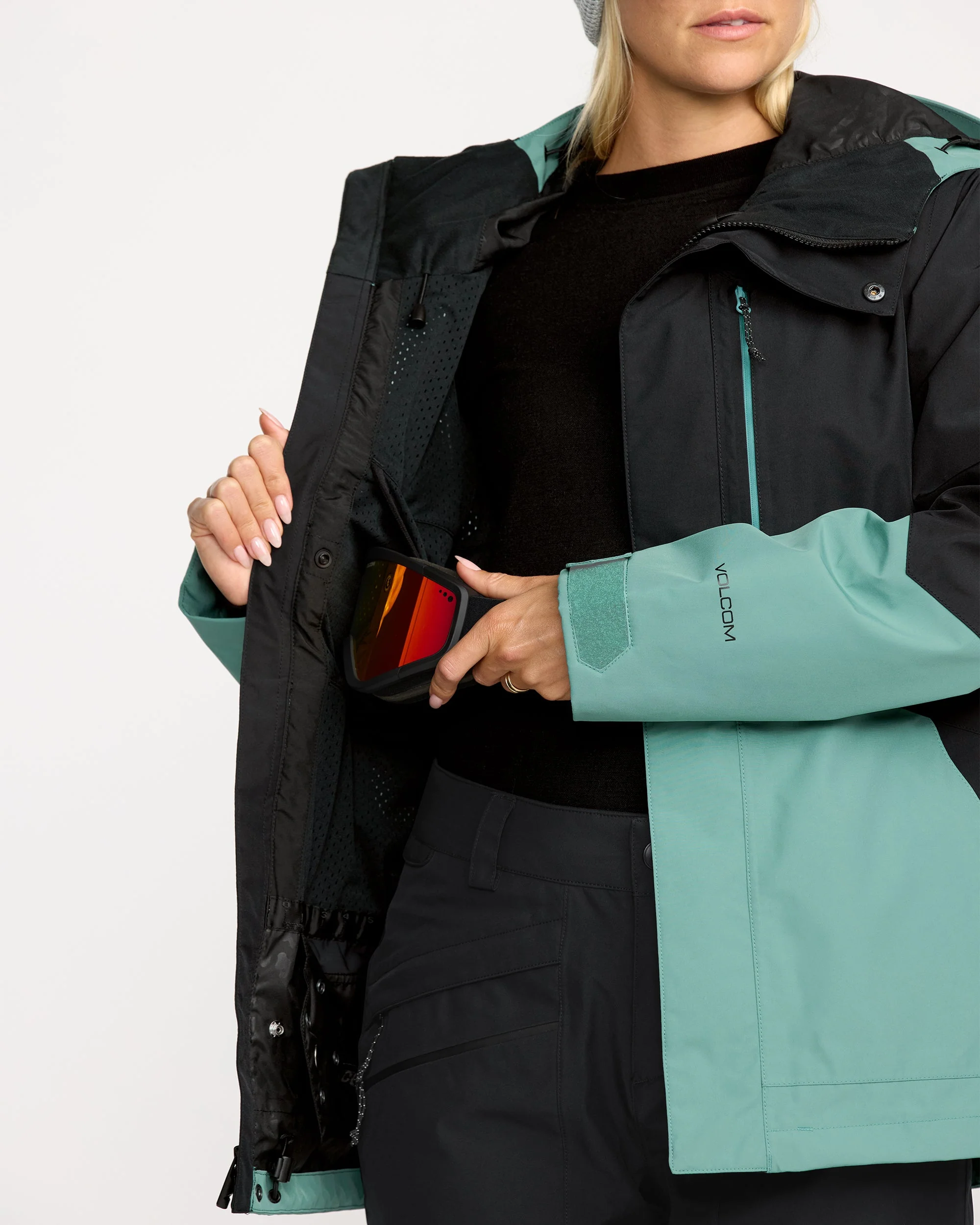 V.Co Eras Insulated Gore-Tex Jacke - Arctic Blue - Image 7