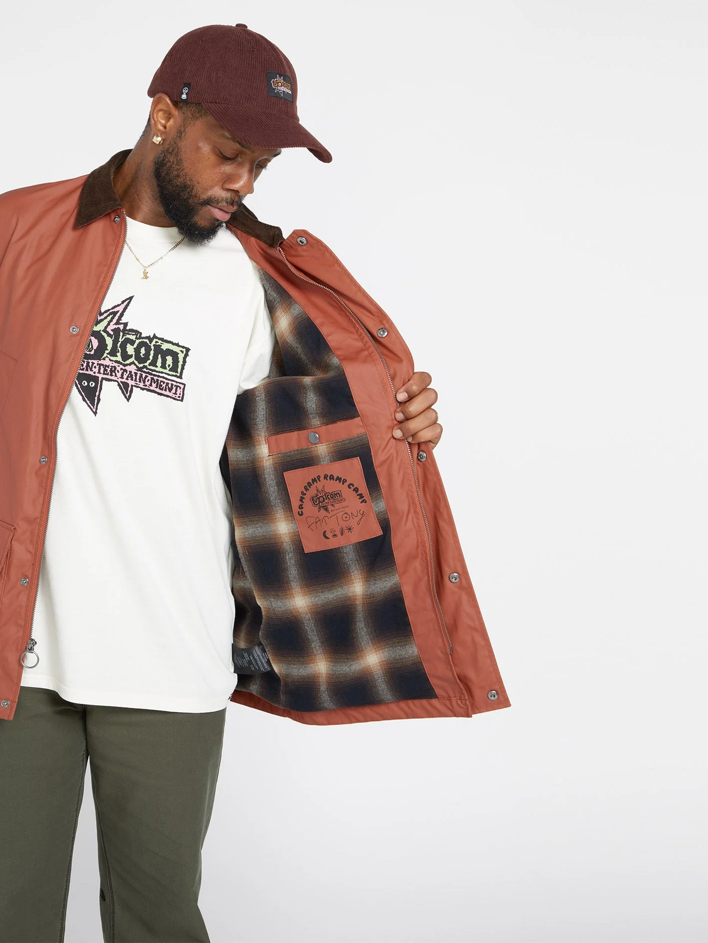 V Ent Fat Tony Jacke - RUST - Image 5