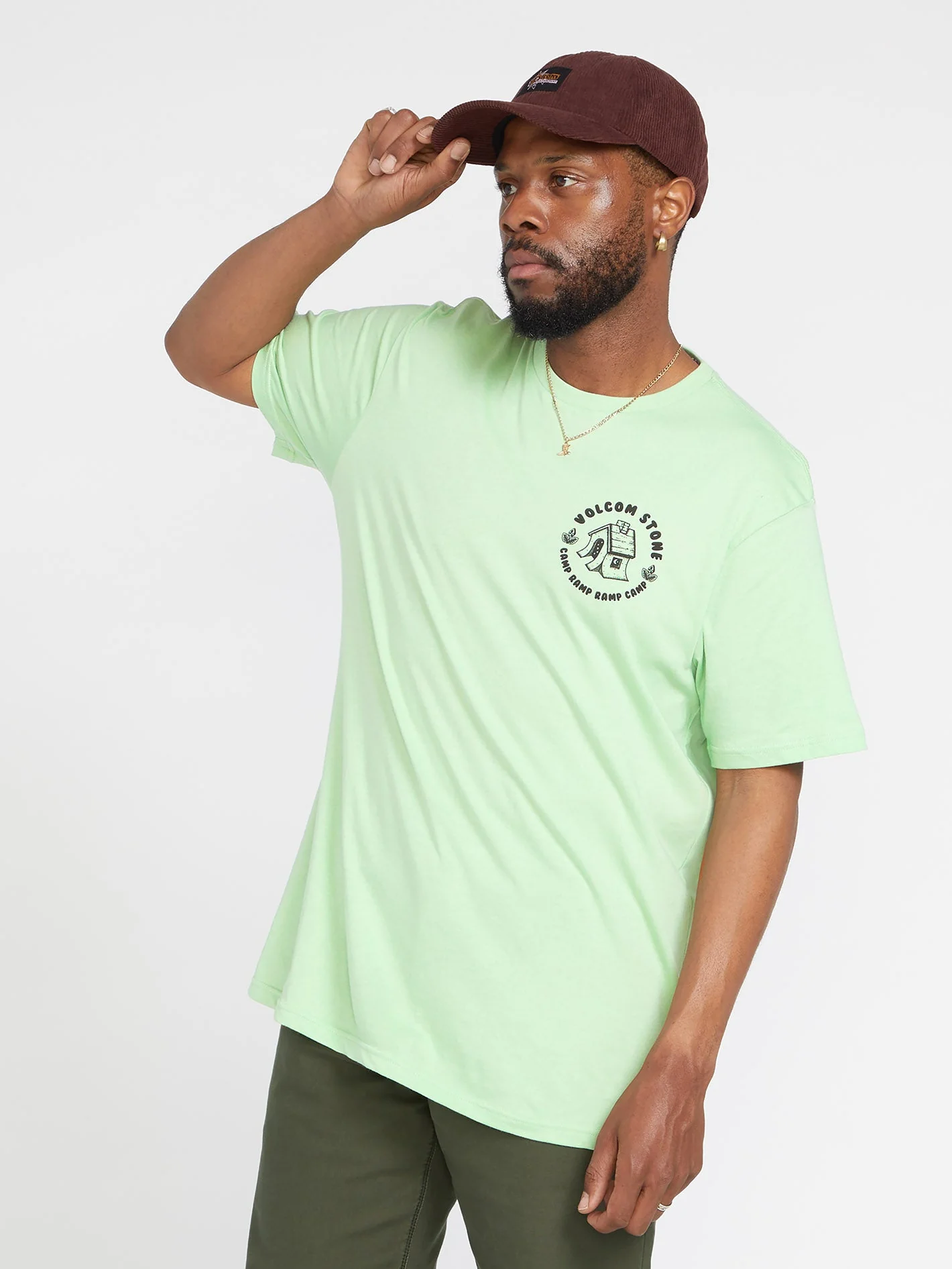 V Ent Fat Tony T-Shirt - CELADON - Image 2