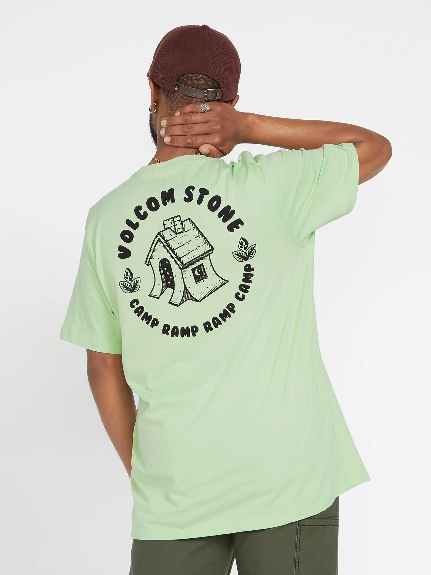 V Ent Fat Tony T-Shirt - CELADON - Image 3