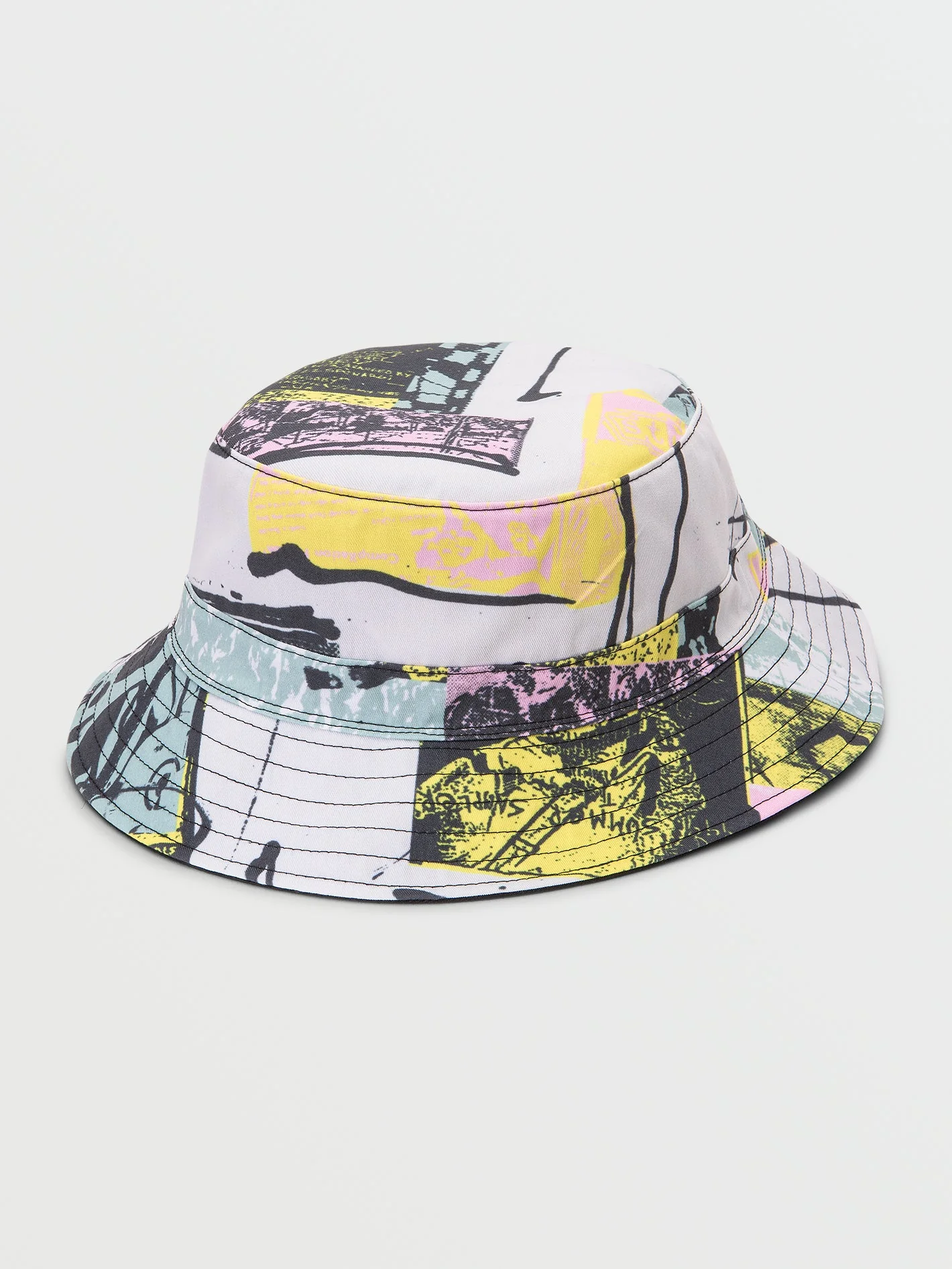 Volcom Ent Flyer bucket hat(Reversible) - BLACK COMBO - Image 3