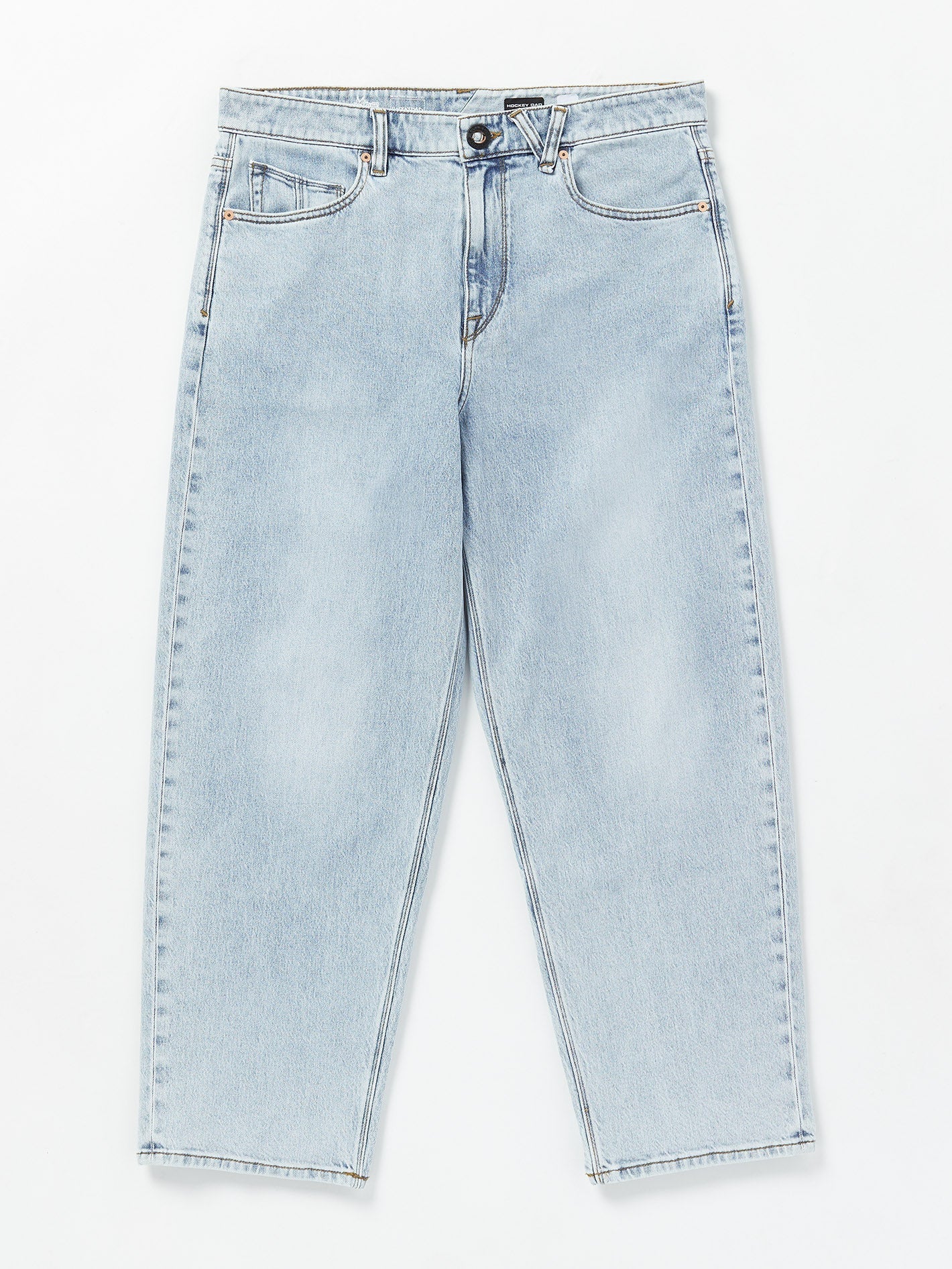 V Ent Hockey Dad Jeans - HEAVY WORN FADED - Image 5