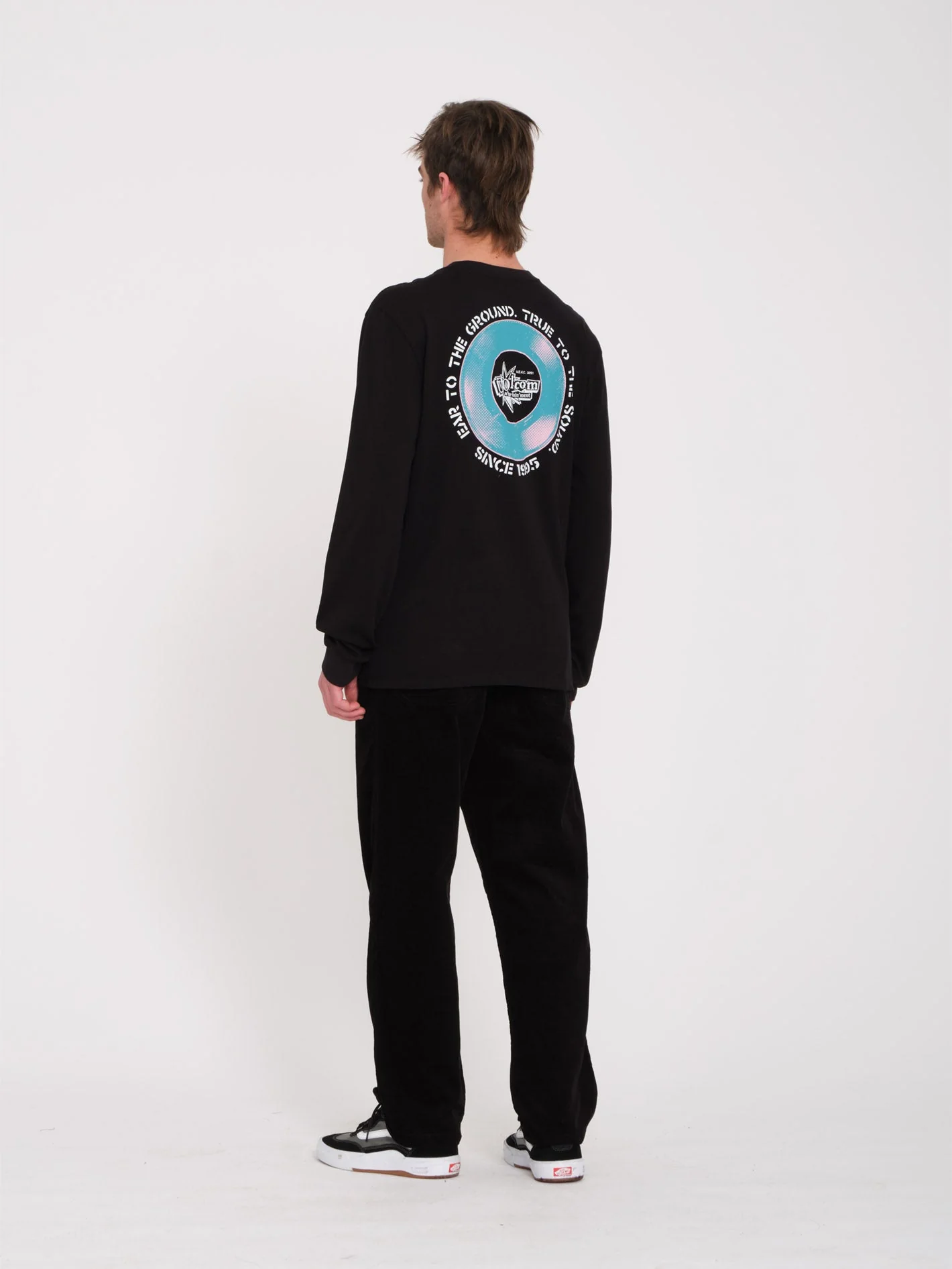 Volcom Entertainment T-Shirt - BLACK - Image 2