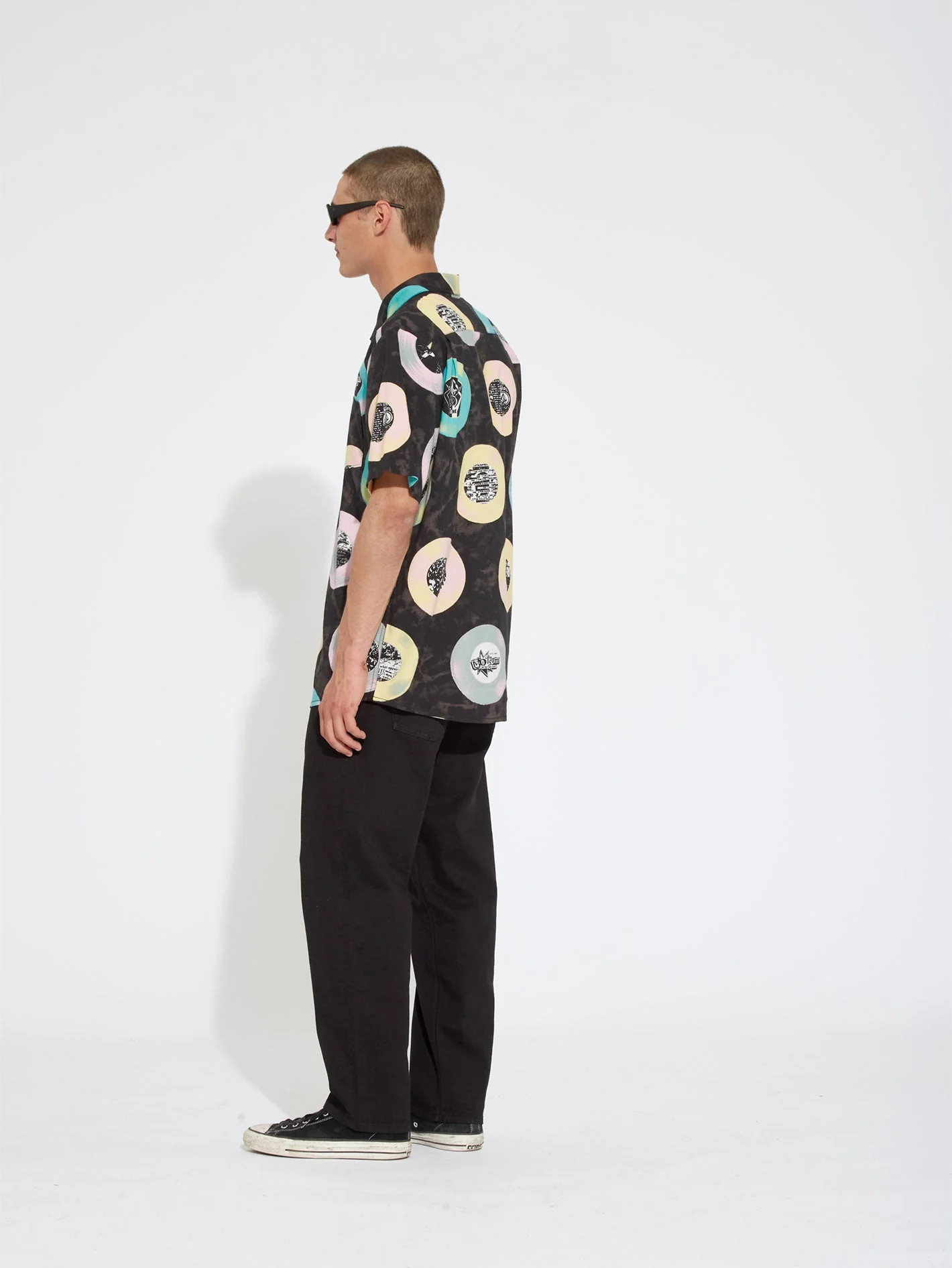 V Unterhaltung Shirt - BLACK - Image 5