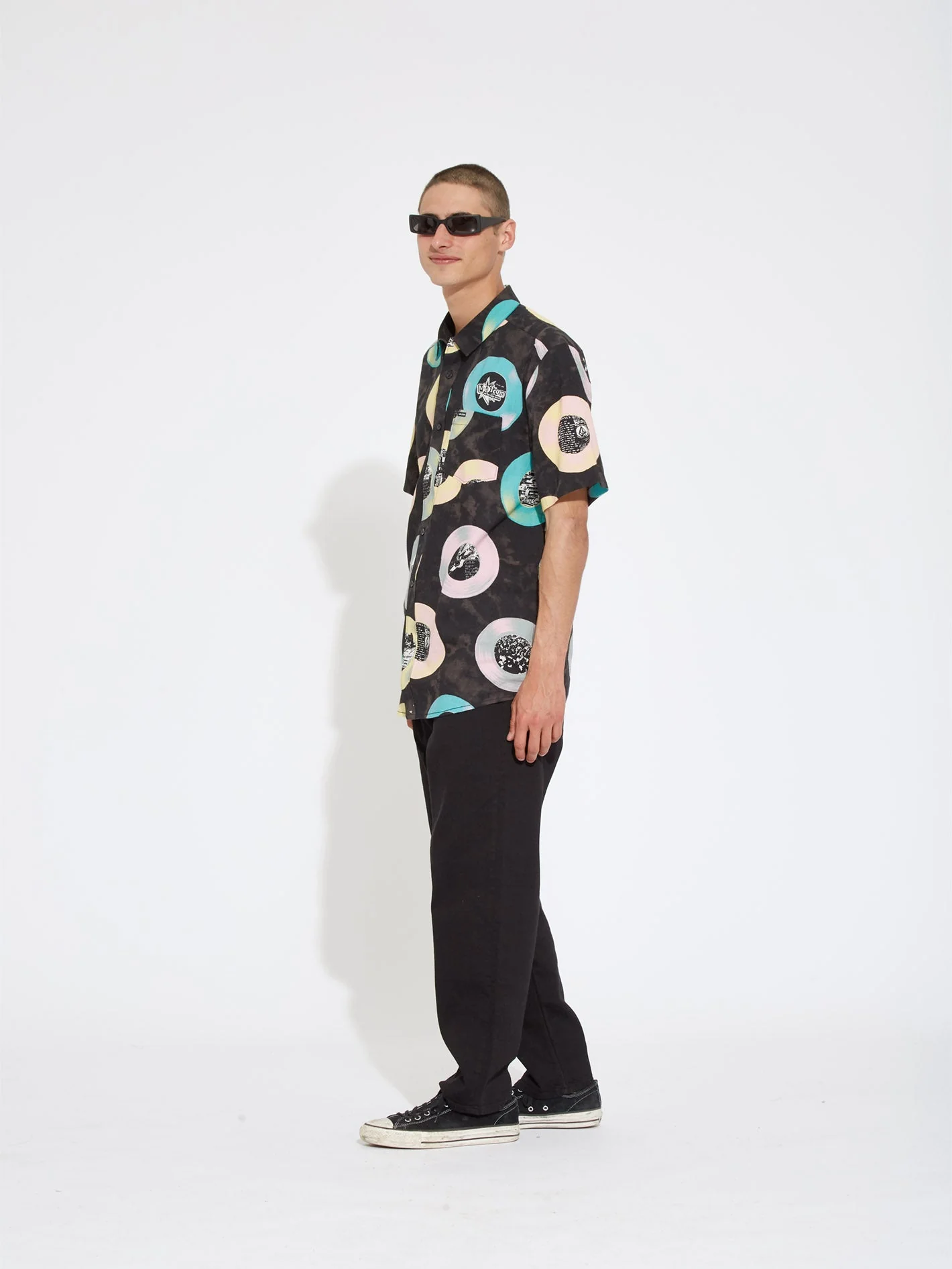 V Unterhaltung Shirt - BLACK - Image 6