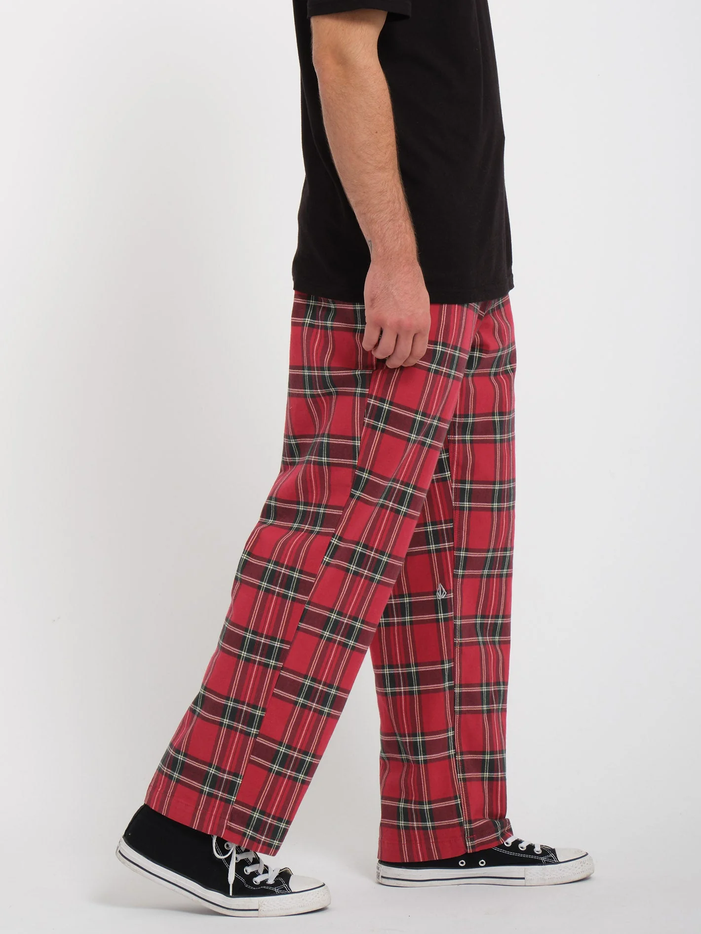 Volcom Ent Noa Deane Hose - PLAID - Image 4