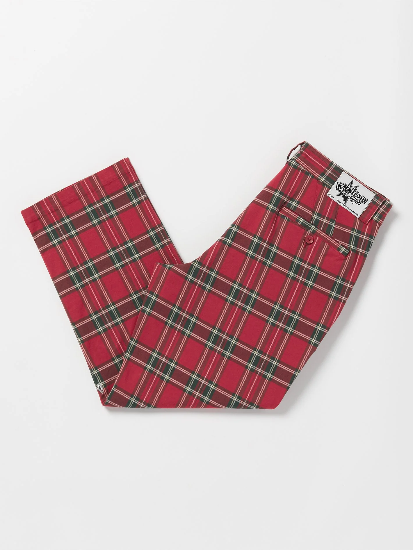 Volcom Ent Noa Deane Hose - PLAID - Image 8