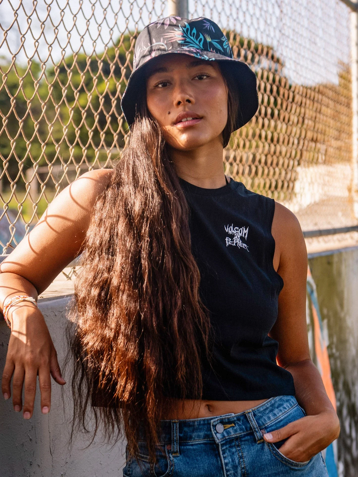 V Ent Pepper Bucket Hat - BLACK - Image 3