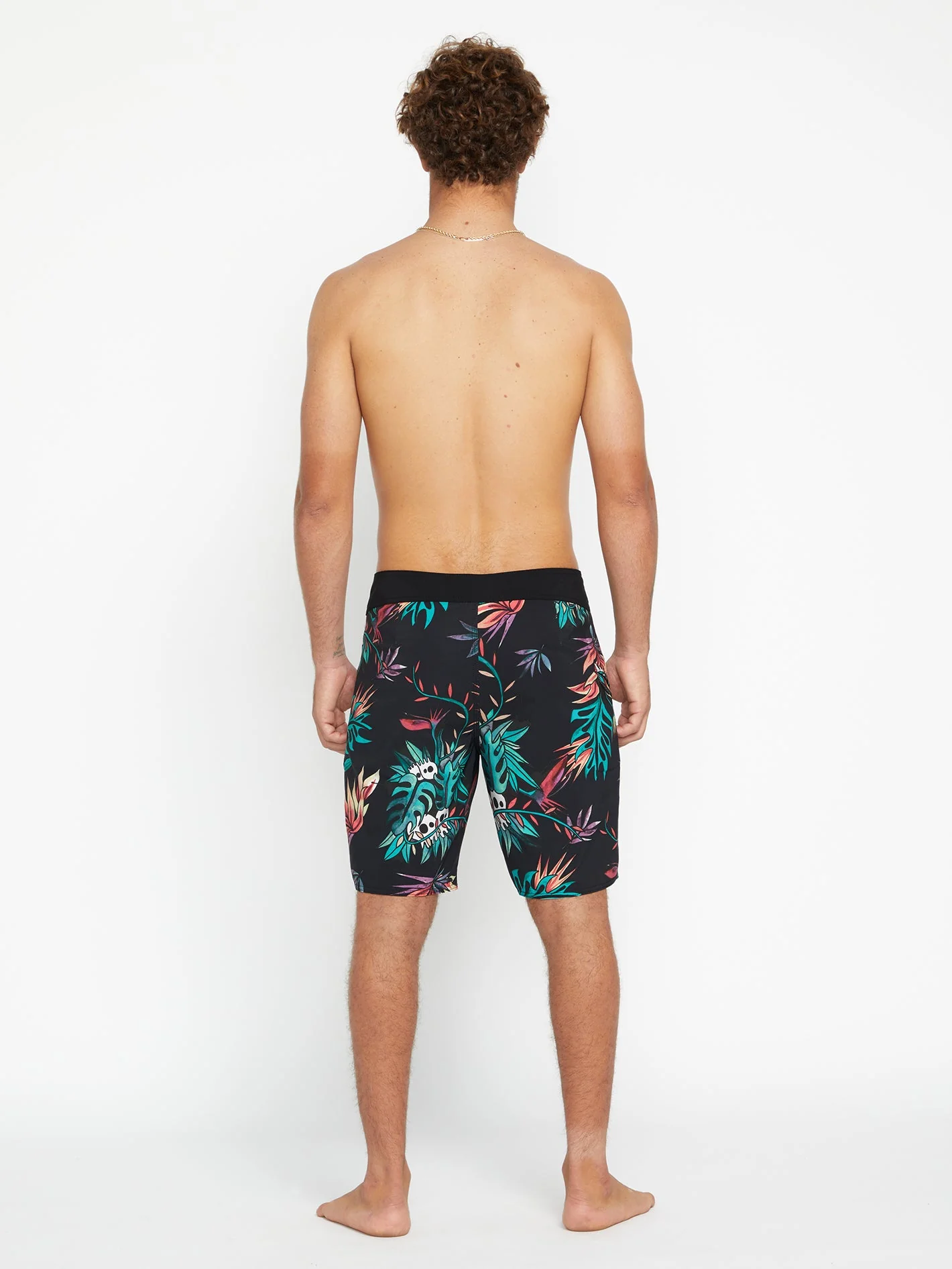 V Ent Pepper Mod 19" Badeshorts - BLACK - Image 4