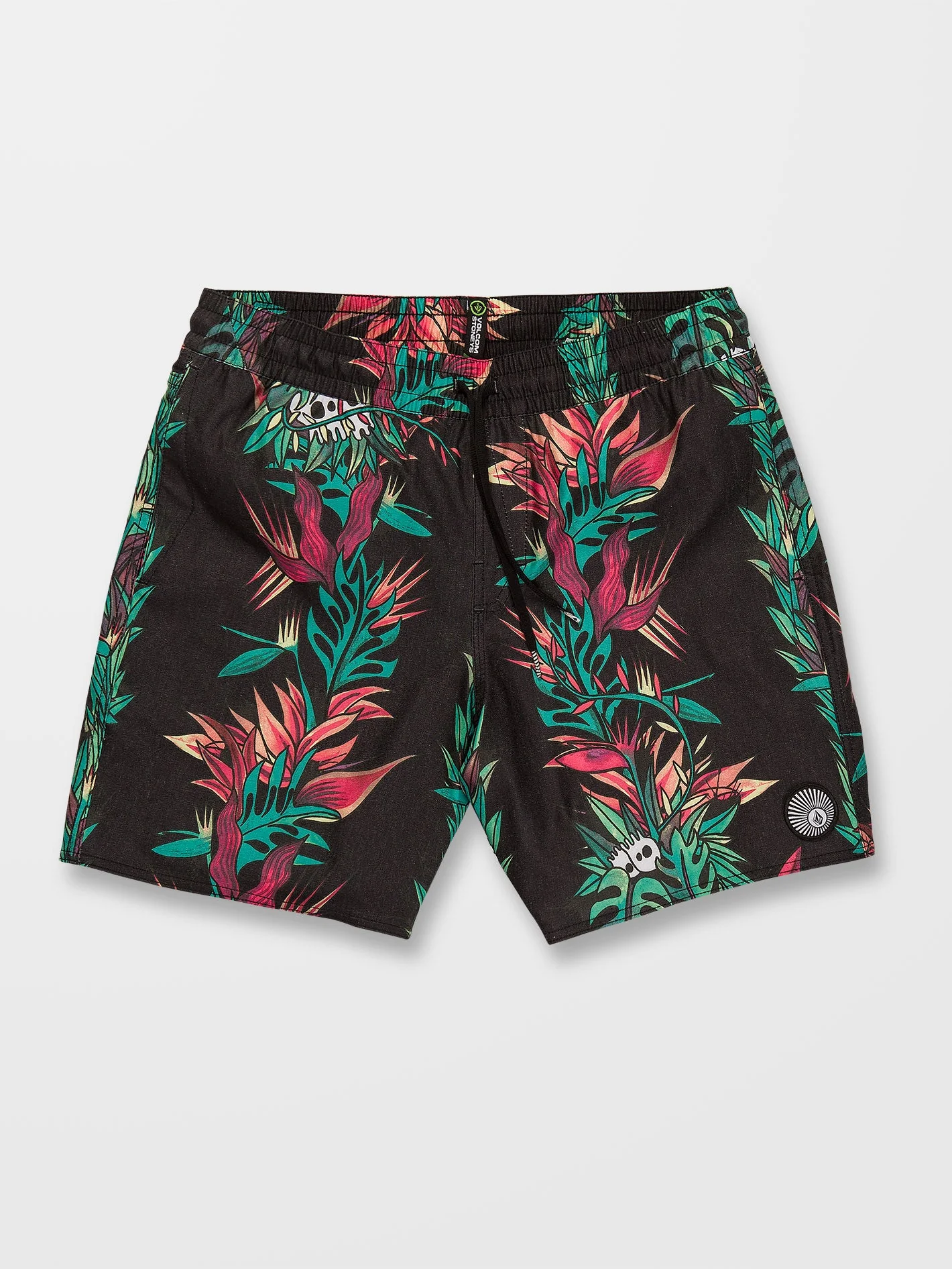 V Ent Pepper Stoney 17" Boardshorts - BLACK