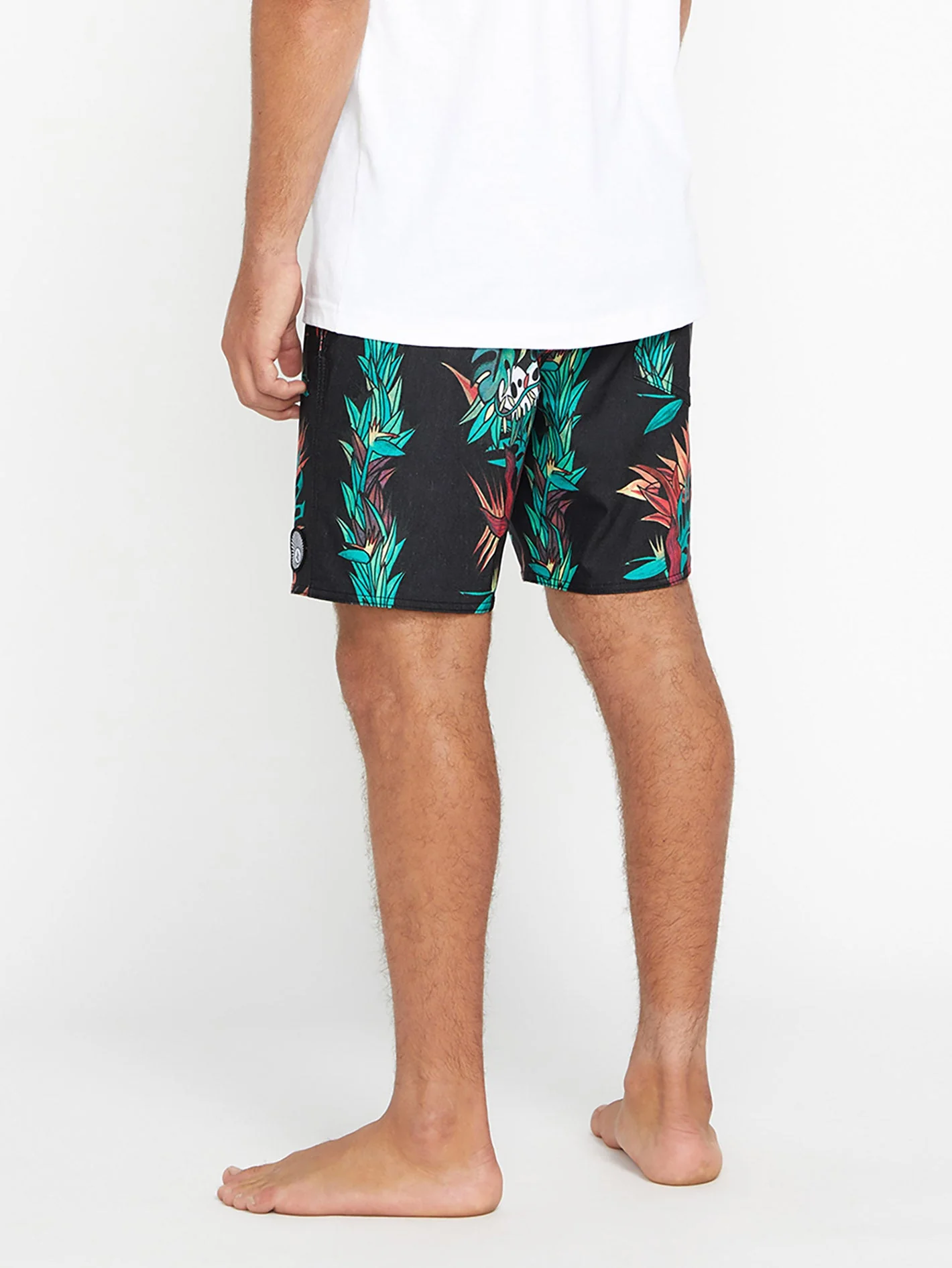 V Ent Pepper Stoney 17" Boardshorts - BLACK - Image 4