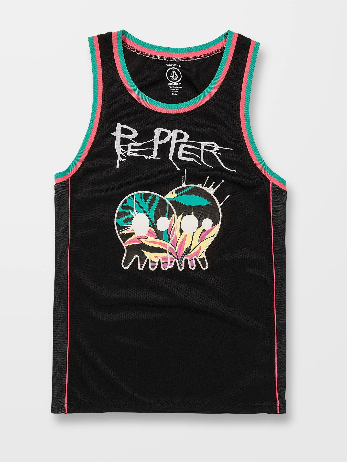 V Ent Pepper Tank Top - BLACK - Image 4