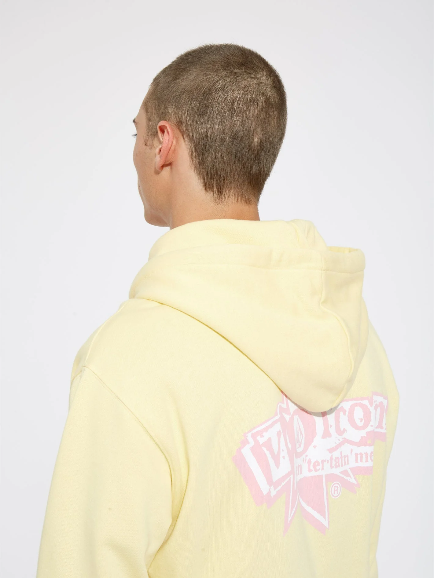 V Entertainment Kapuzenpullover - DAWN YELLOW - Image 4