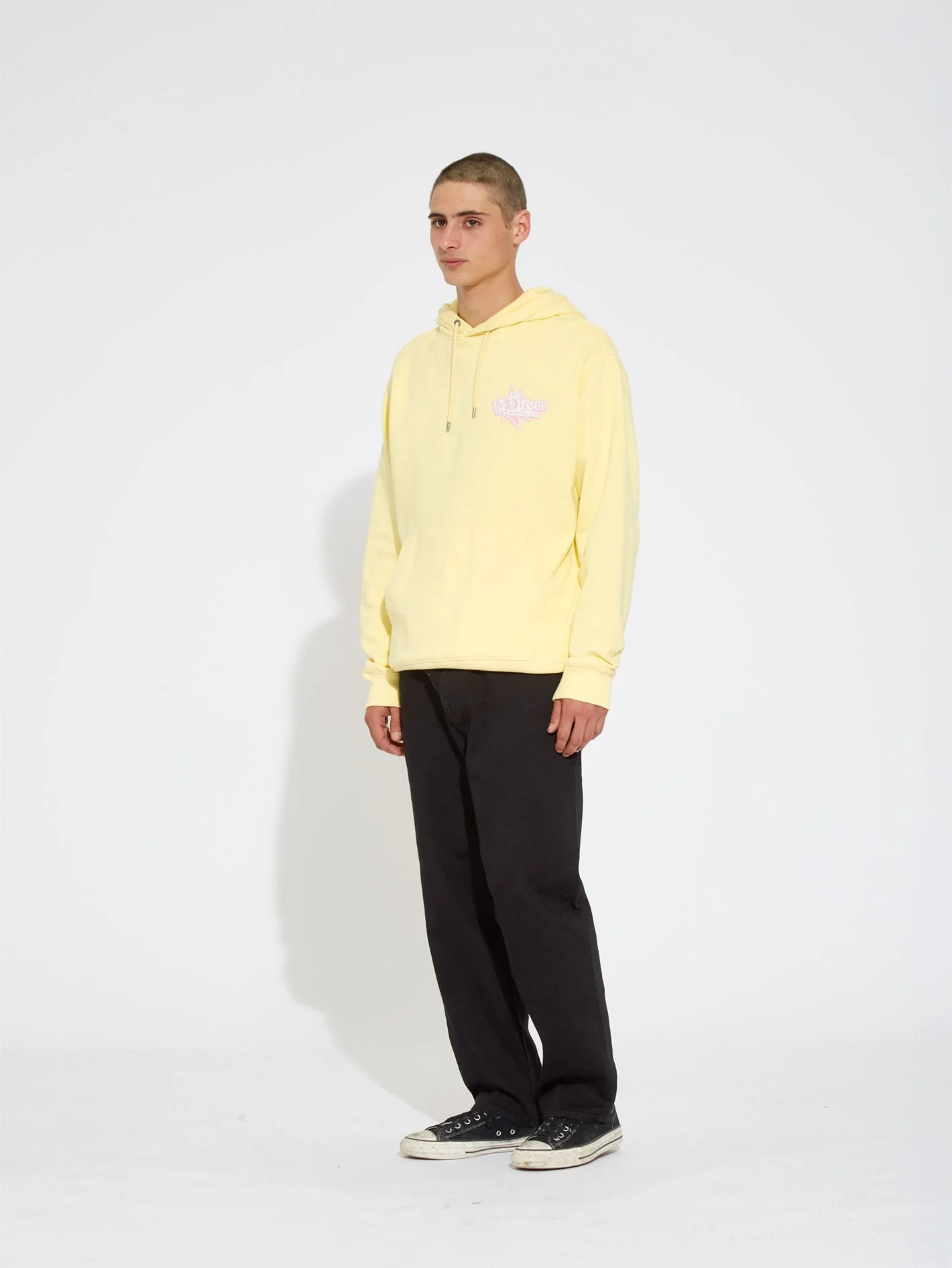 V Entertainment Kapuzenpullover - DAWN YELLOW - Image 5