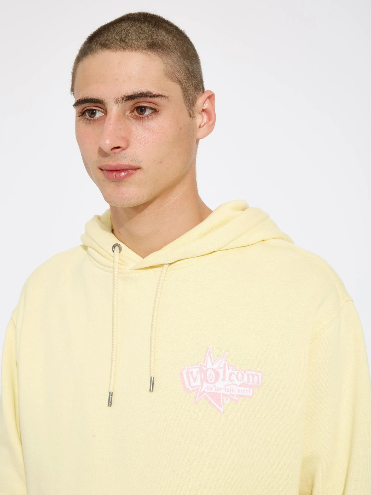 V Entertainment Kapuzenpullover - DAWN YELLOW - Image 7