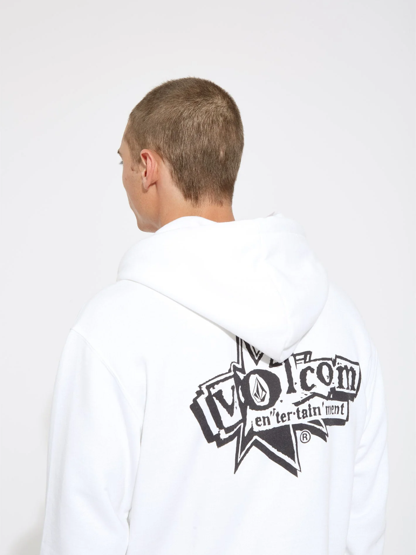 V Entertainment Kapuzenpullover - WHITE - Image 3