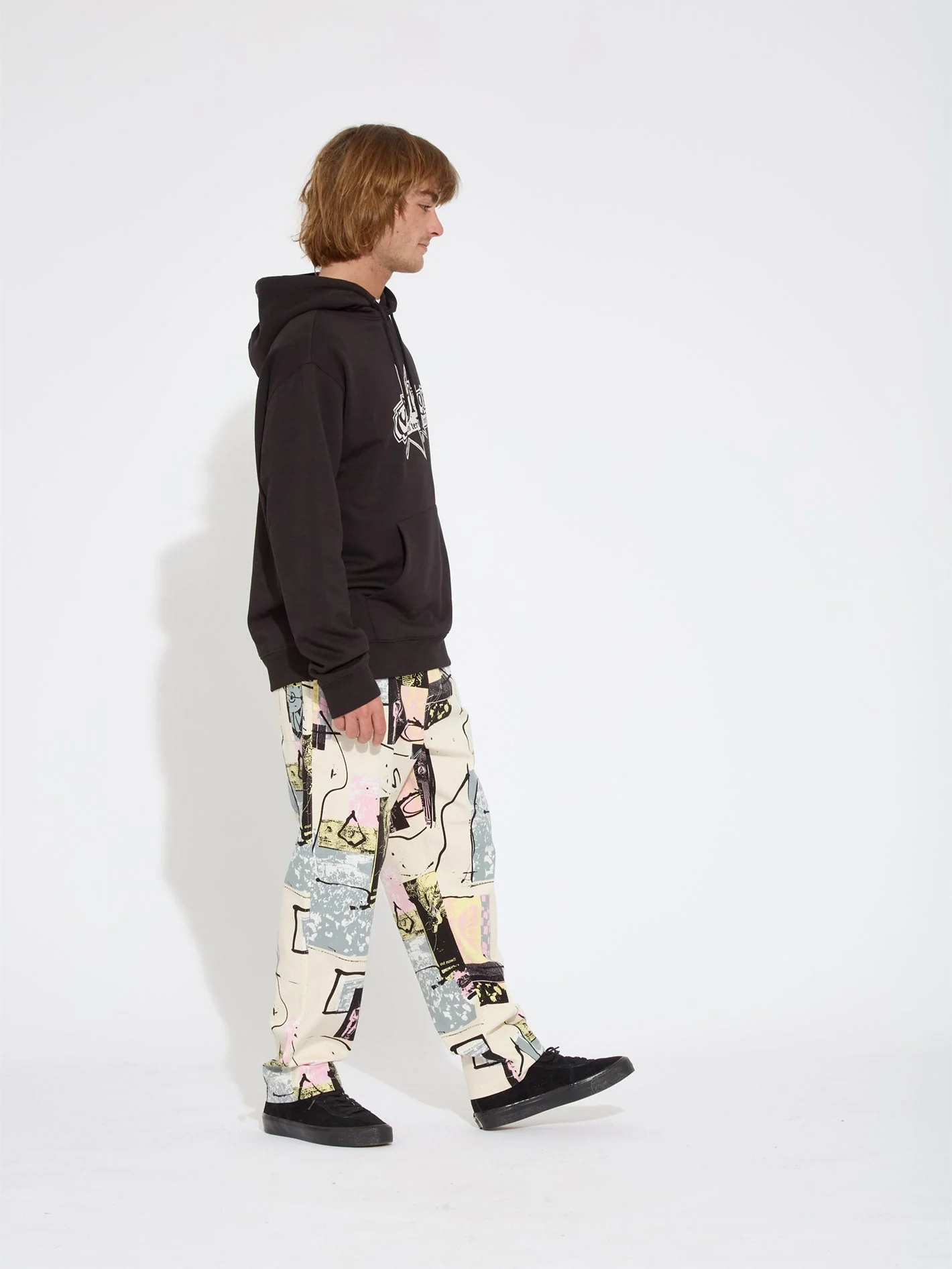 V Entertainment Kapuzenpullover - BLACK - Image 4