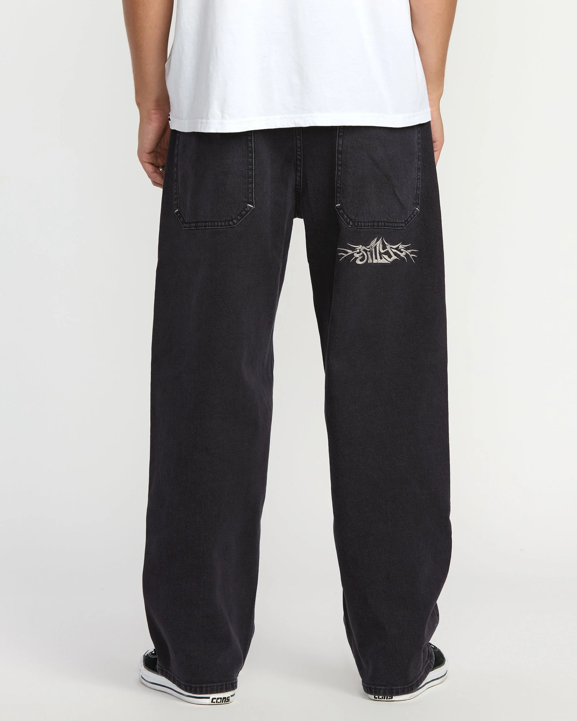 Volcom Ent Tisakorean Jeans - Fade To Black - Image 2