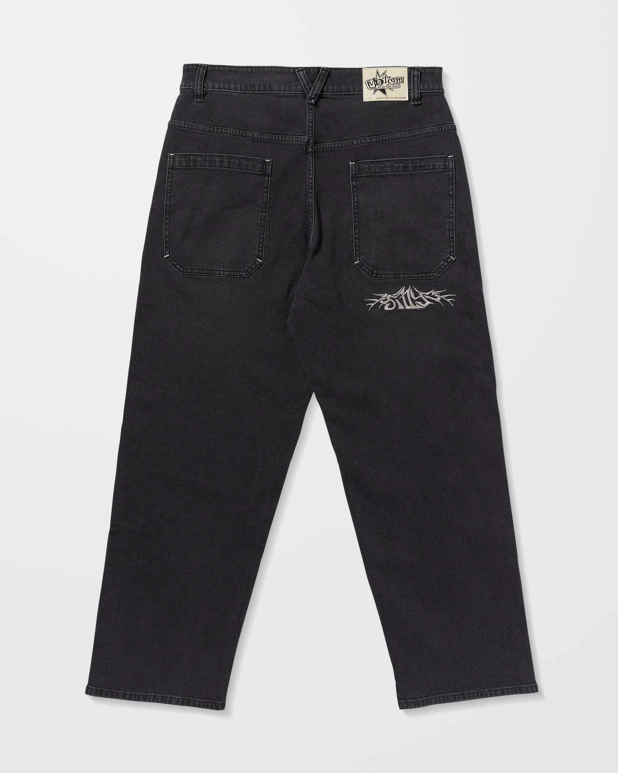 Volcom Ent Tisakorean Jeans - Fade To Black - Image 7