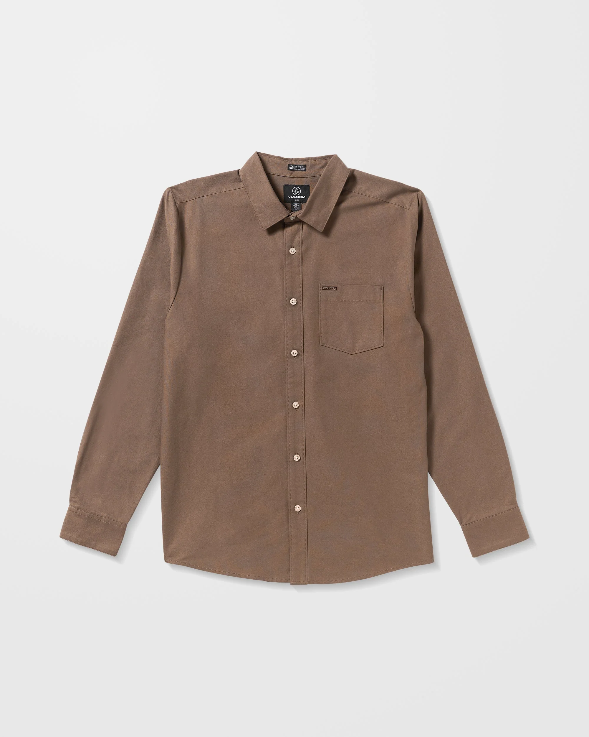 Veeco Oxford-Hemd - Brown Stone - Image 8