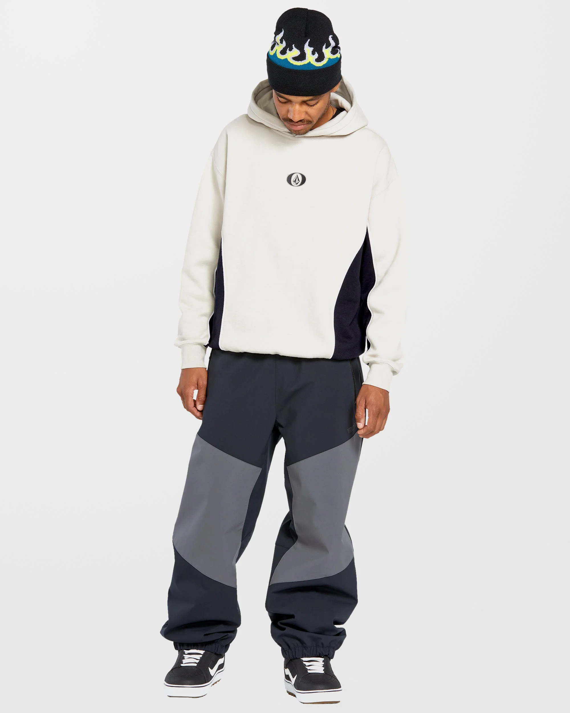 Vital Fleece Kapuzenpullover - Stone - Image 3