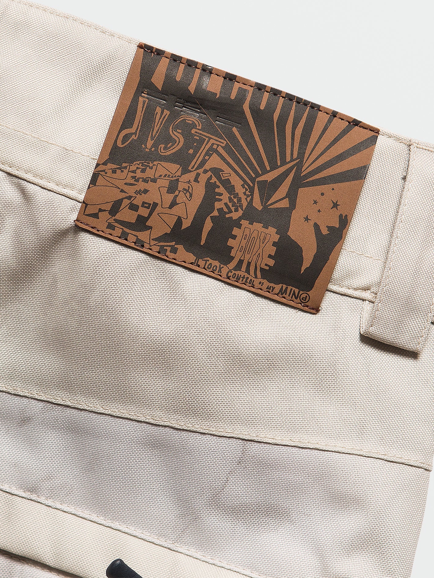 Dustbox Trousers - Bleach Cream (Unisex) - Image 9