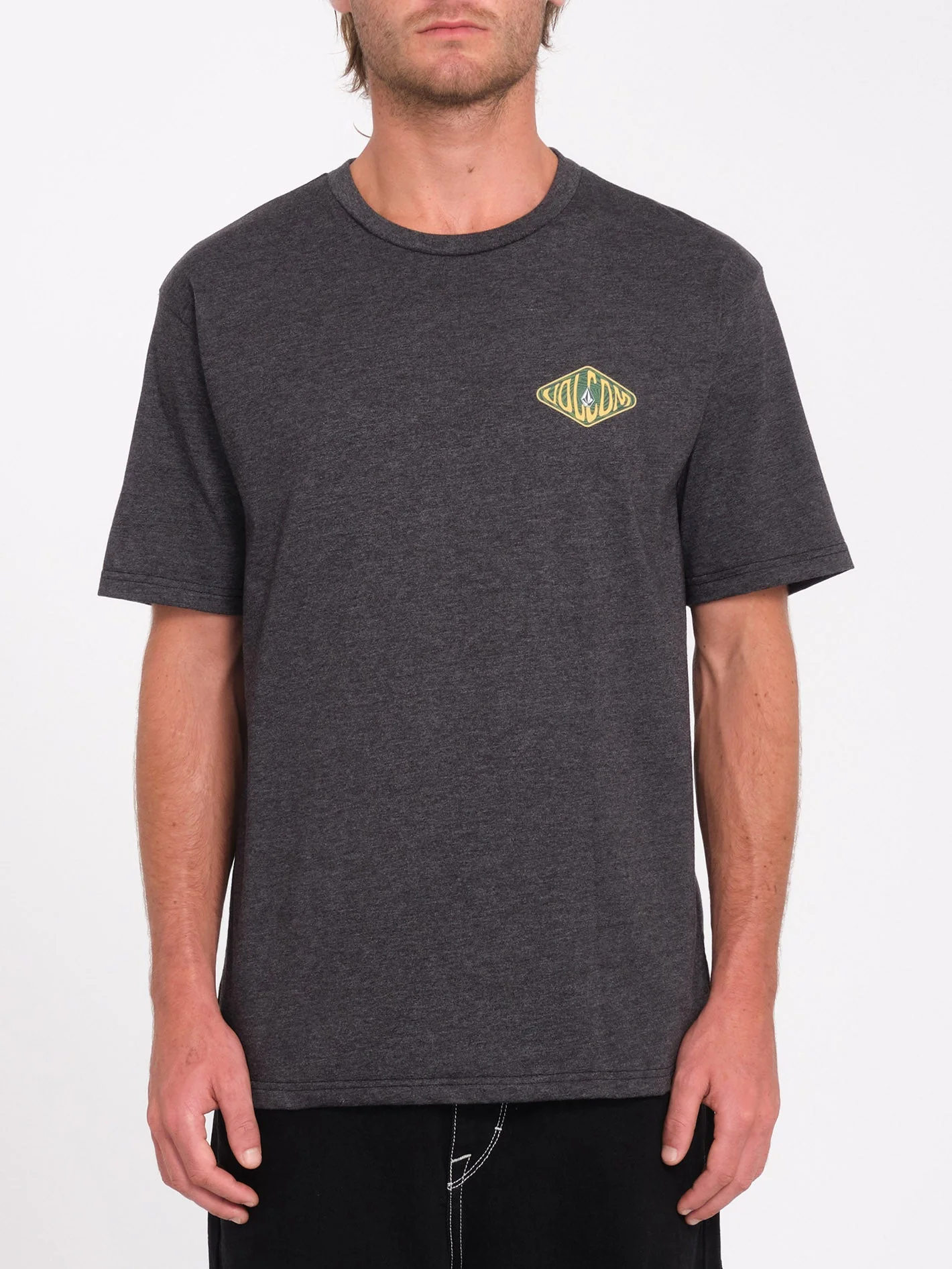 Voboxed T-Shirt - Heather Black - Image 2