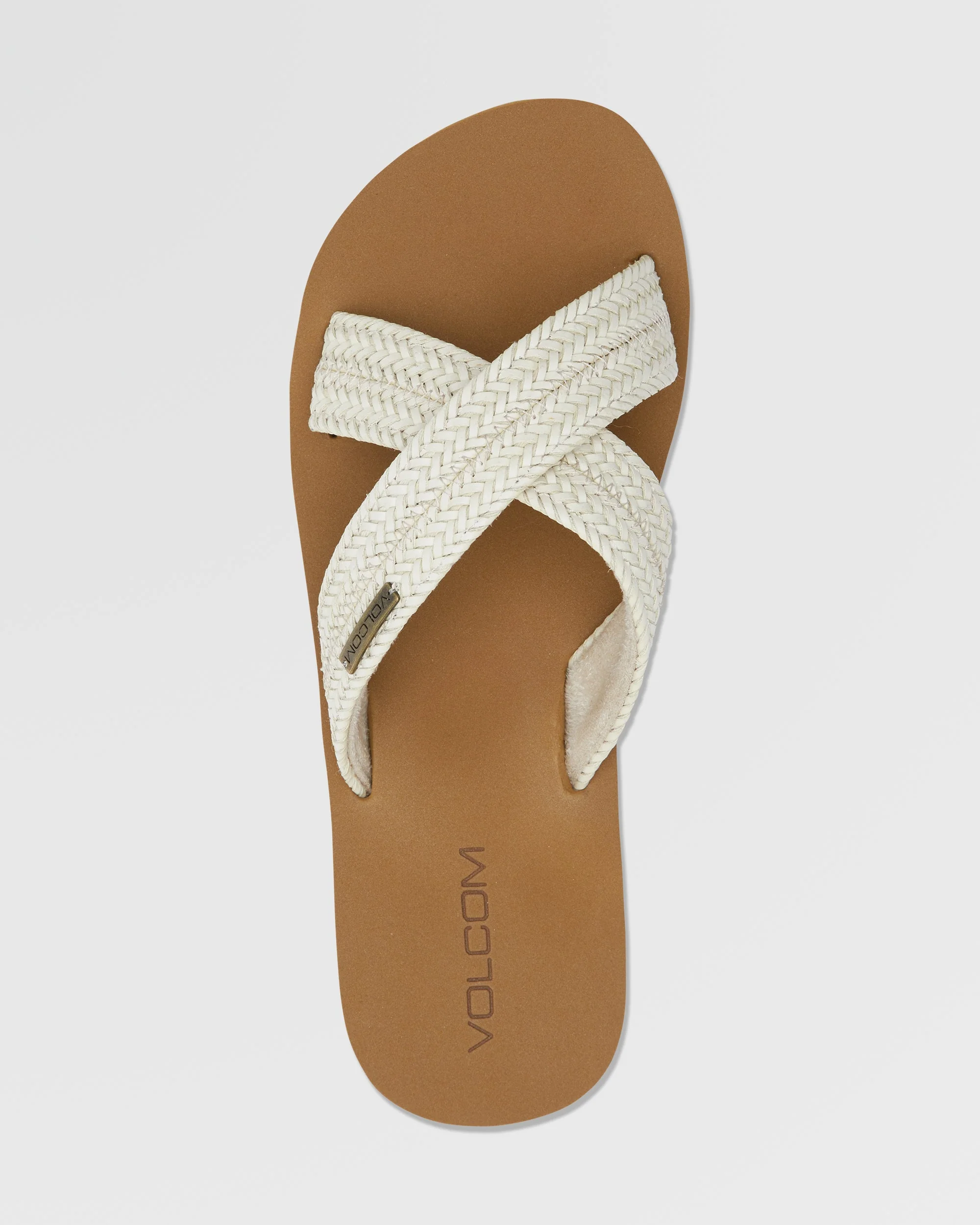 Volcom Double Cross Sandalen - CREAM - Image 5