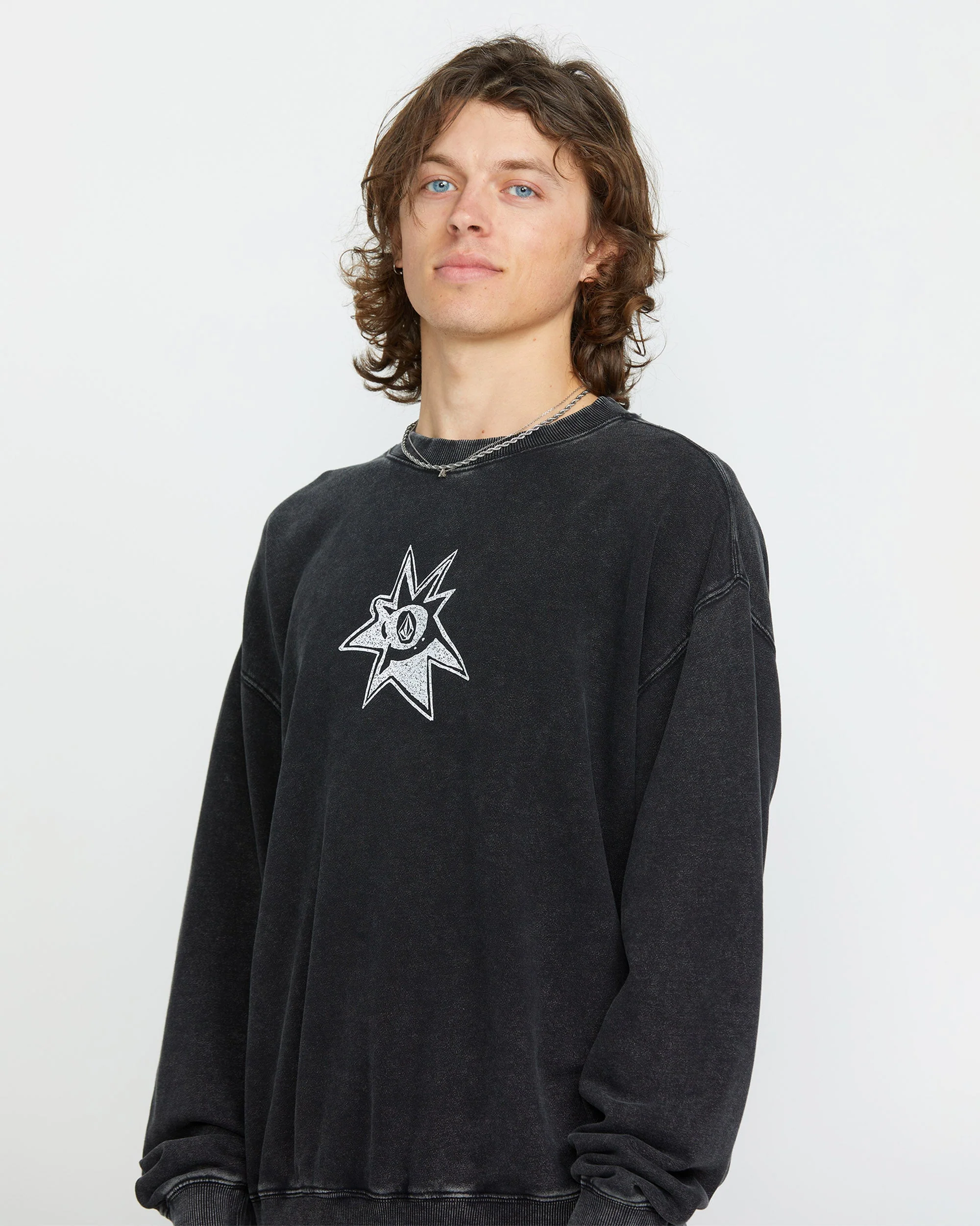 Volcom Ent Pullover - BLACK - Image 3