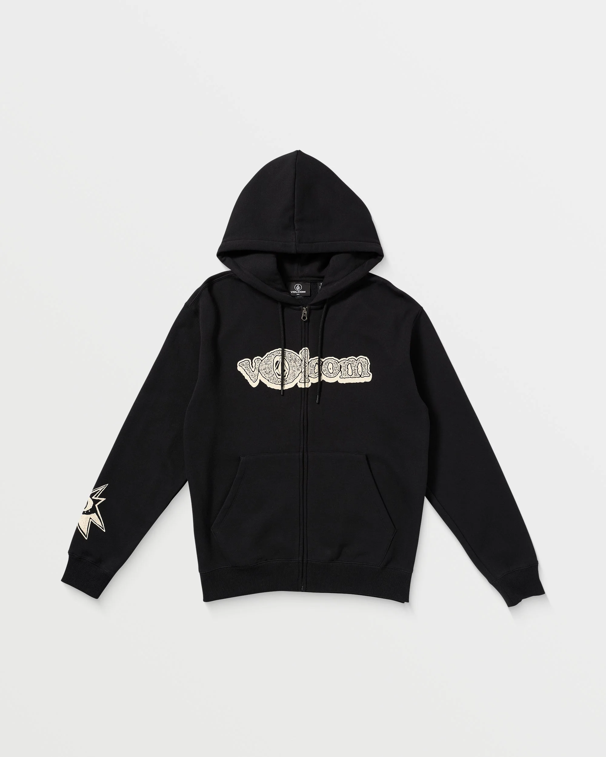 Volcom Ent Full Zip Kapuzenpullover - BLACK - Image 8