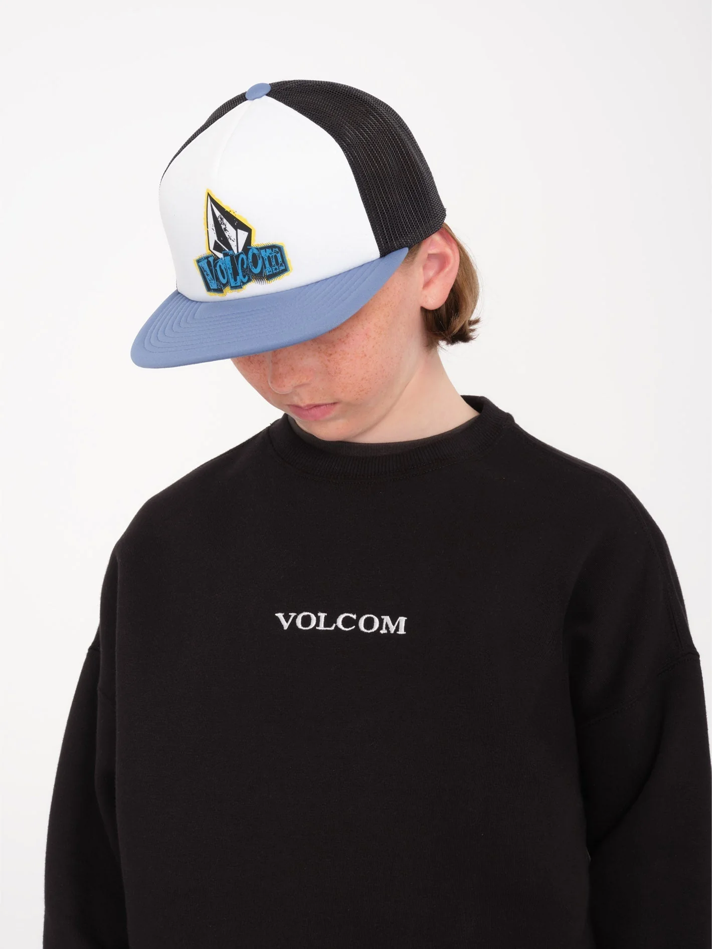 Volcom Stone Sweatshirt - BLACK - (KINDER) - Image 3