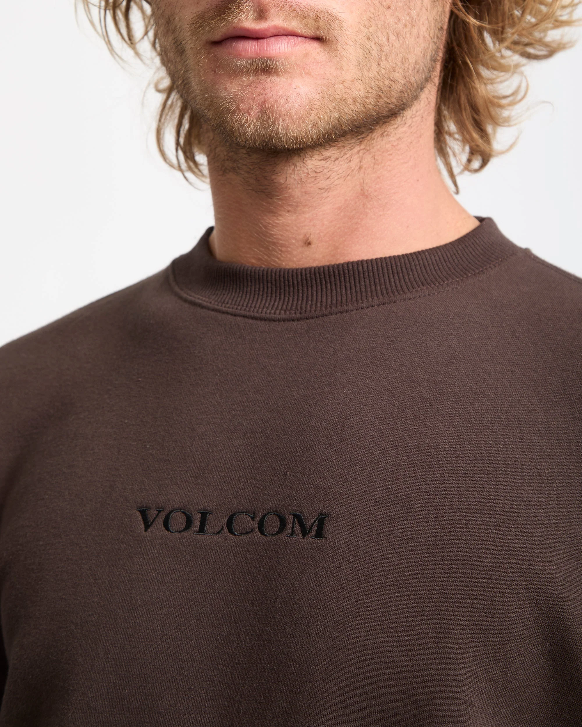 Volcom Stone Sweatshirt - Cacao - Image 3