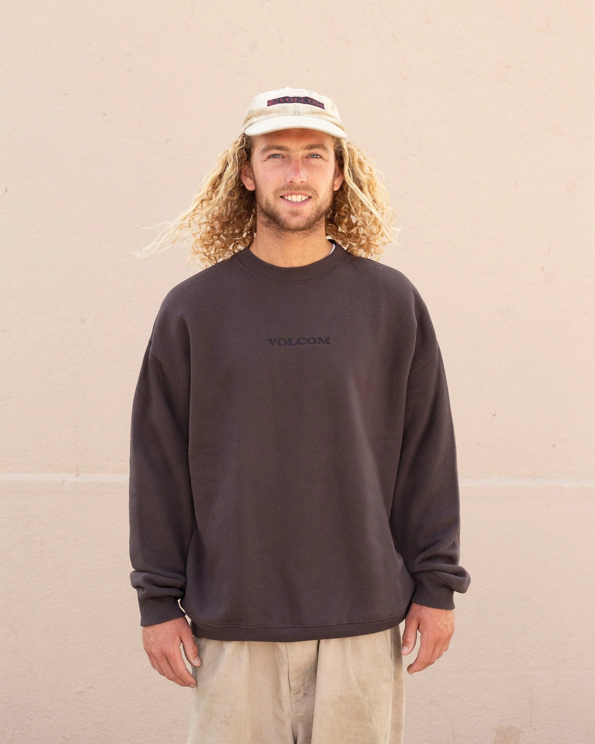 Volcom Stone Sweatshirt - Cacao - Image 4