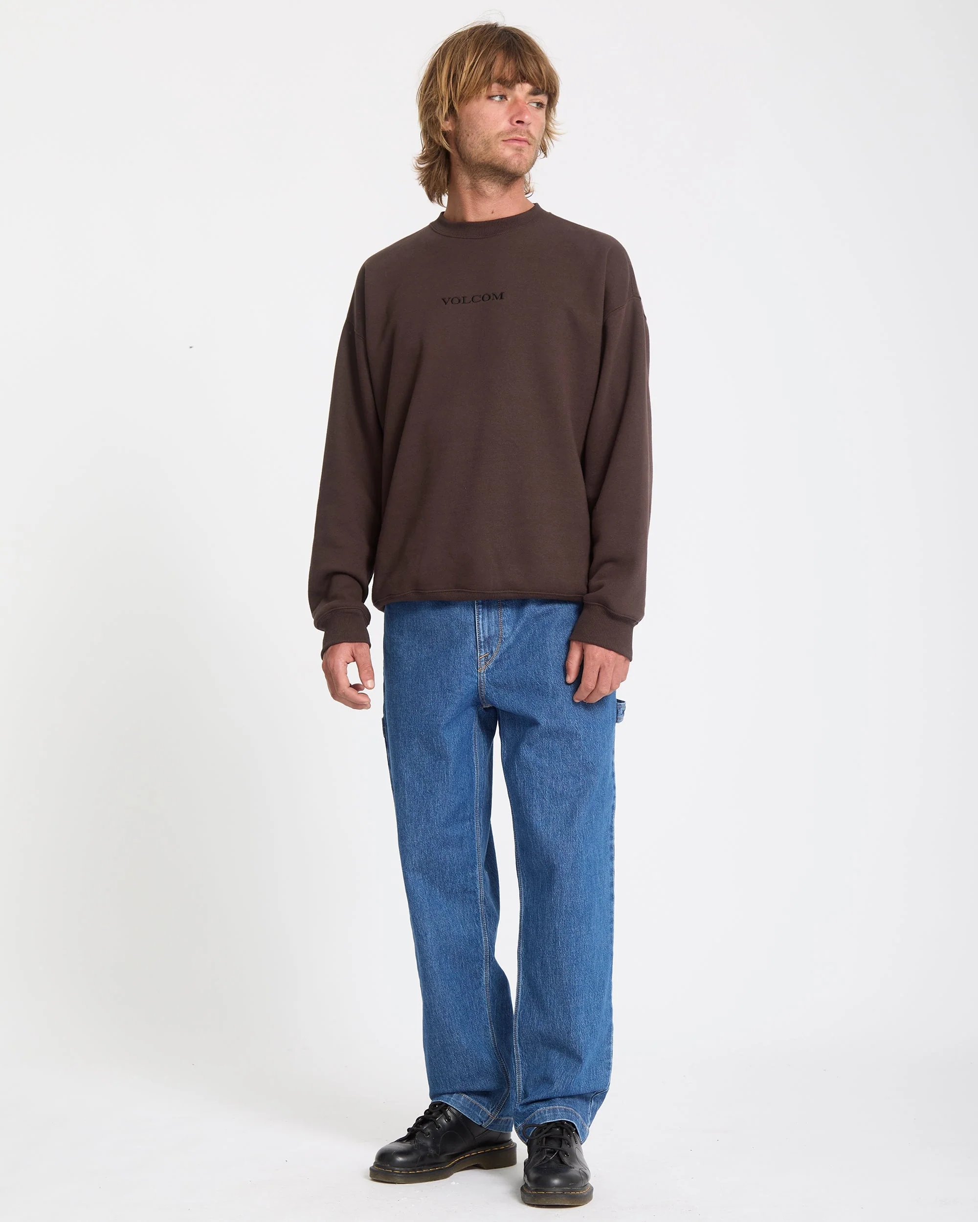 Volcom Stone Sweatshirt - Cacao - Image 5