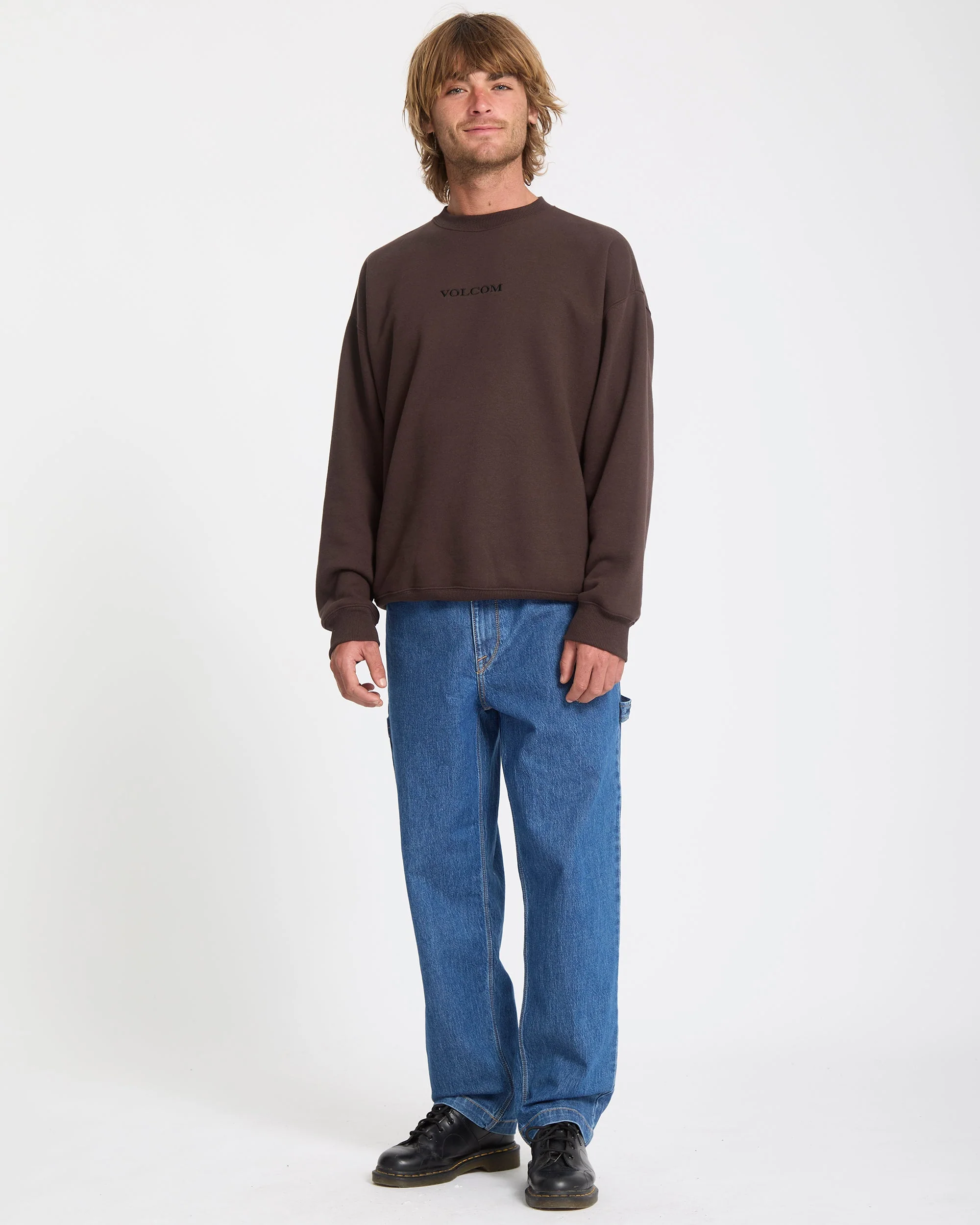 Volcom Stone Sweatshirt - Cacao - Image 6